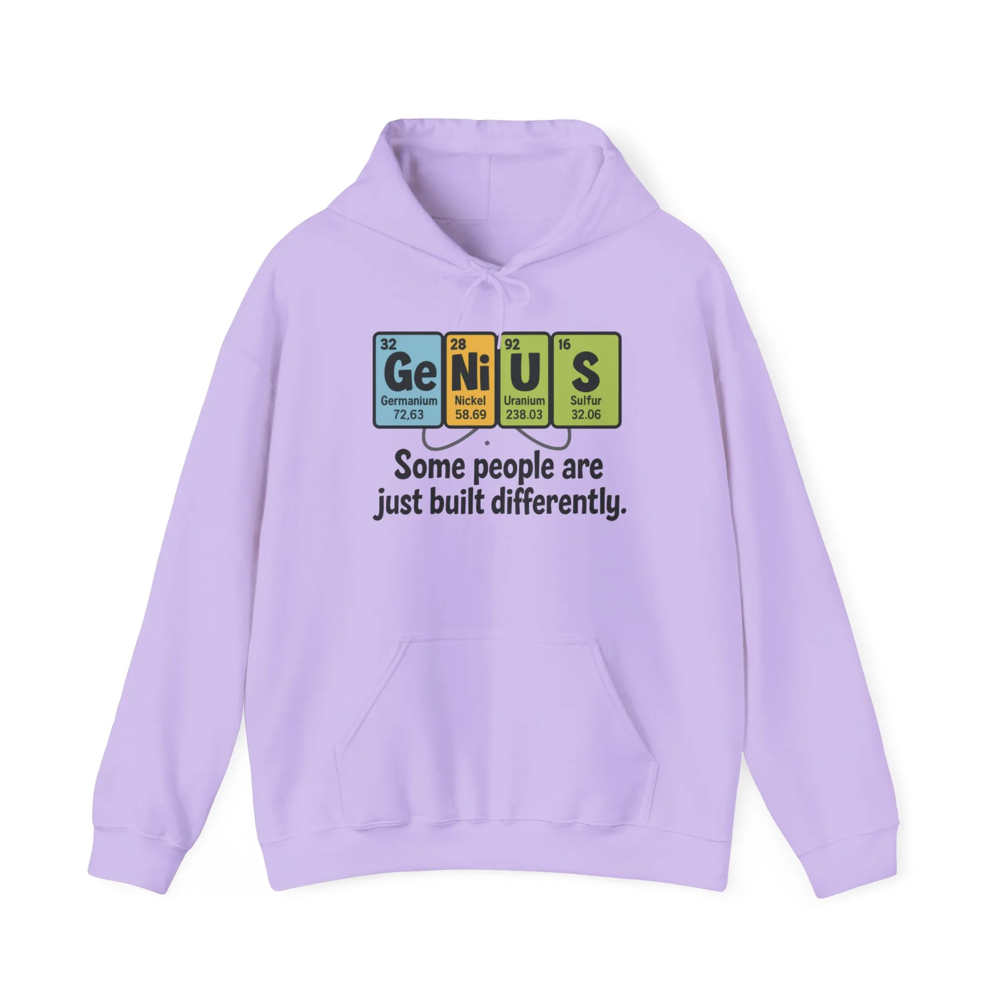Funny Womens Genius Hoodie, Periodic Table Science Pullover, Nerdy Chemistry Sweatshirt for Her, Science Lover Apparel, Funny Chemistry Gift - Image 13