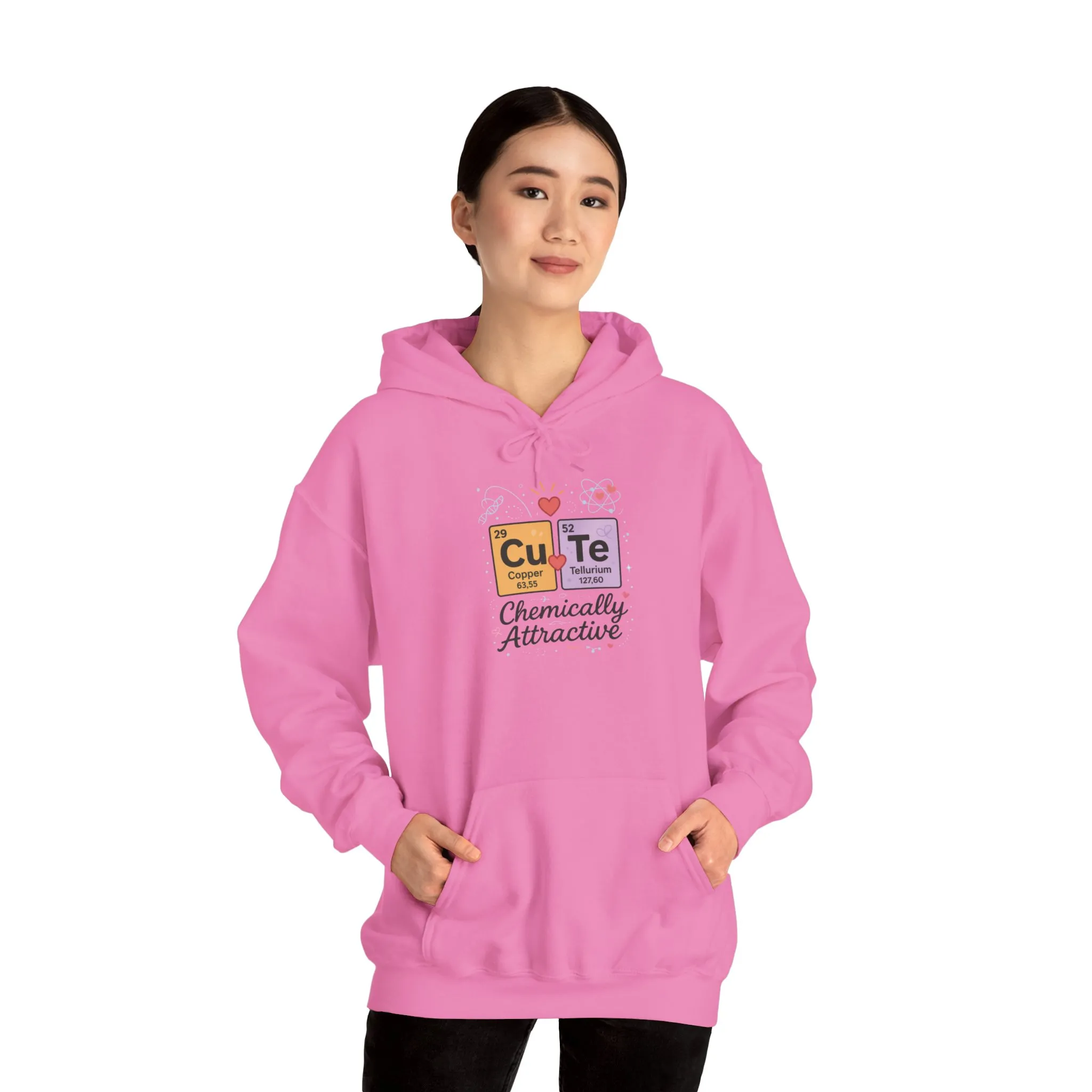 Cute Chemistry Hoodie for Women, CuTe Periodic Table Sweatshirt, Chemically Attractive Science Gift for Her, Great for Birthdays & Holidays - Image 37