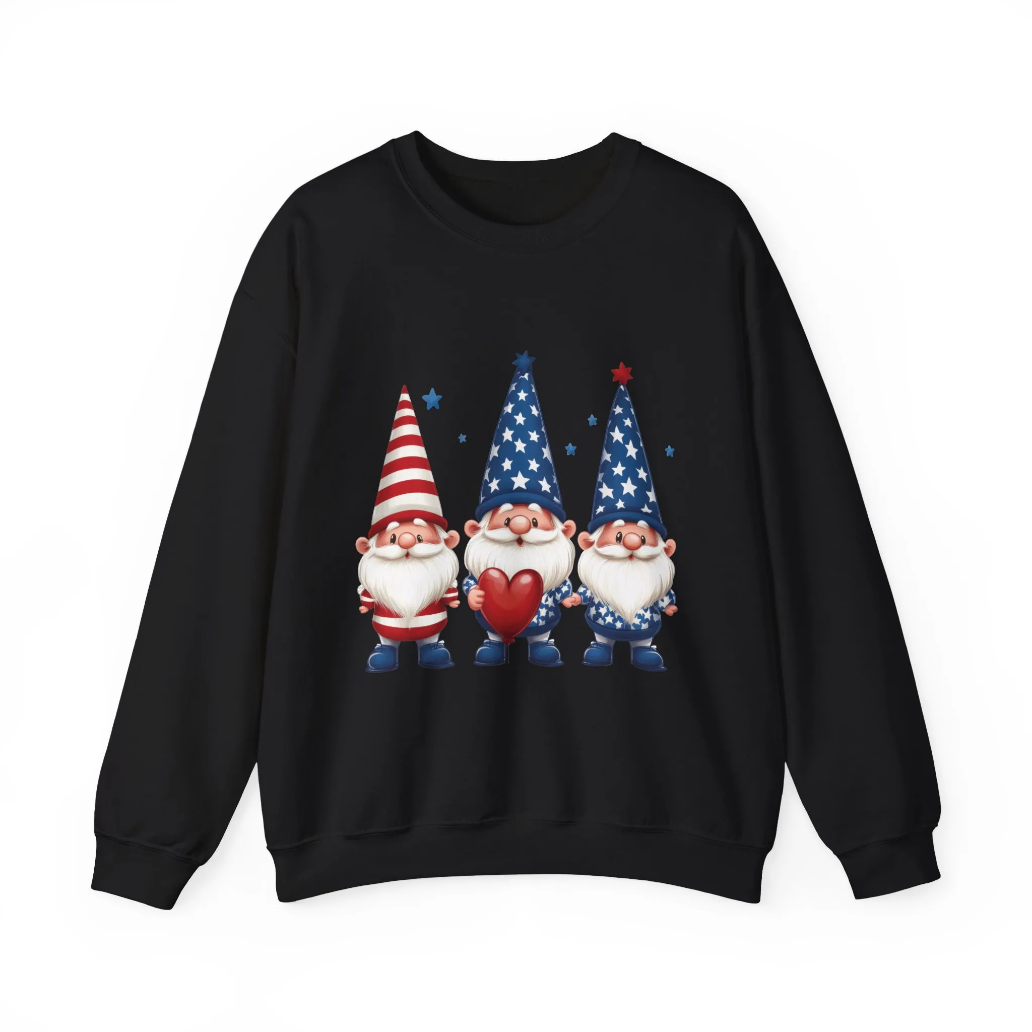 Patriotic Gnome Sweatshirt, Cozy Casual Wear for Independence Day, Gift for Gnome Lovers, 4th of July Apparel, All-Year Comfort - Image 25