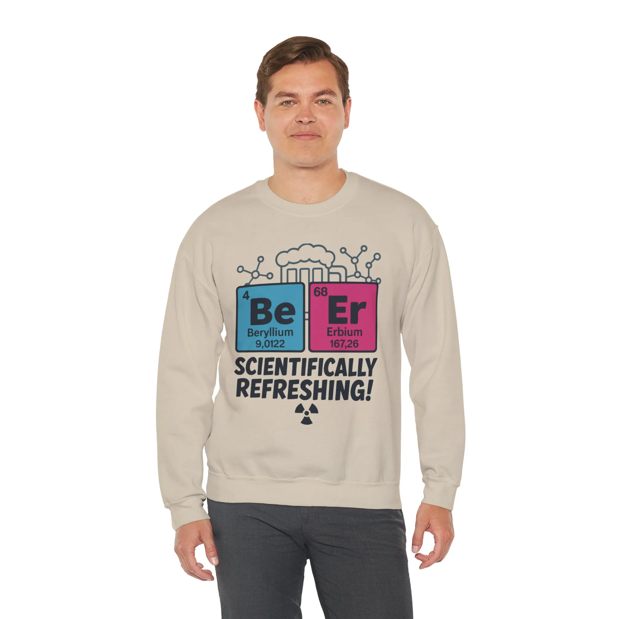 Scientifically Refreshing Beer Mens Sweatshirt, Gift for Beer Lovers, Science-Inspired Apparel, Perfect for Parties and Gatherings - Image 8