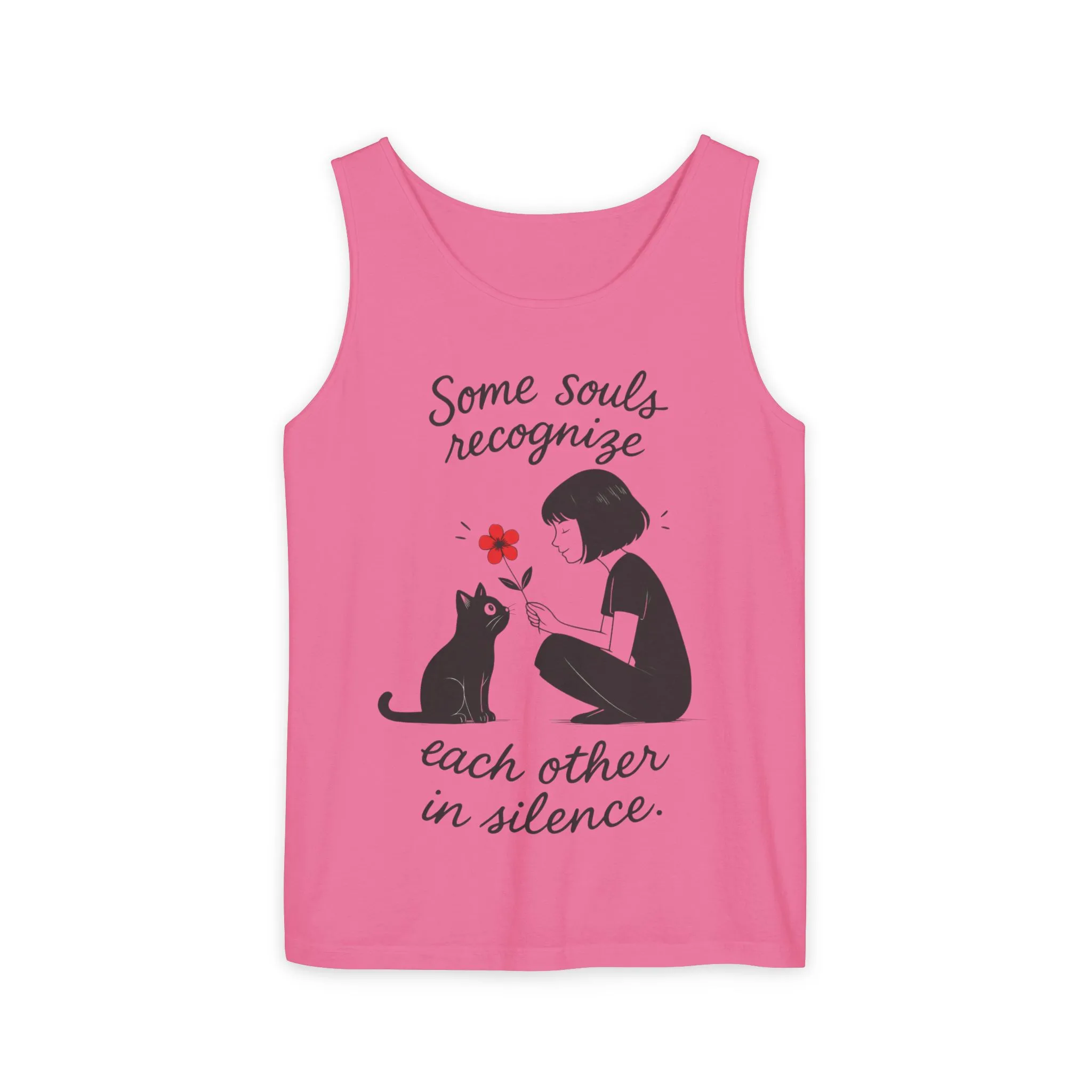 Cat Lover's Womens Tank Top, Perfect for Pet Lovers, Gift for Birthdays, Relaxation Wear, Cute Cat Lovers Womens Tee, - Image 2