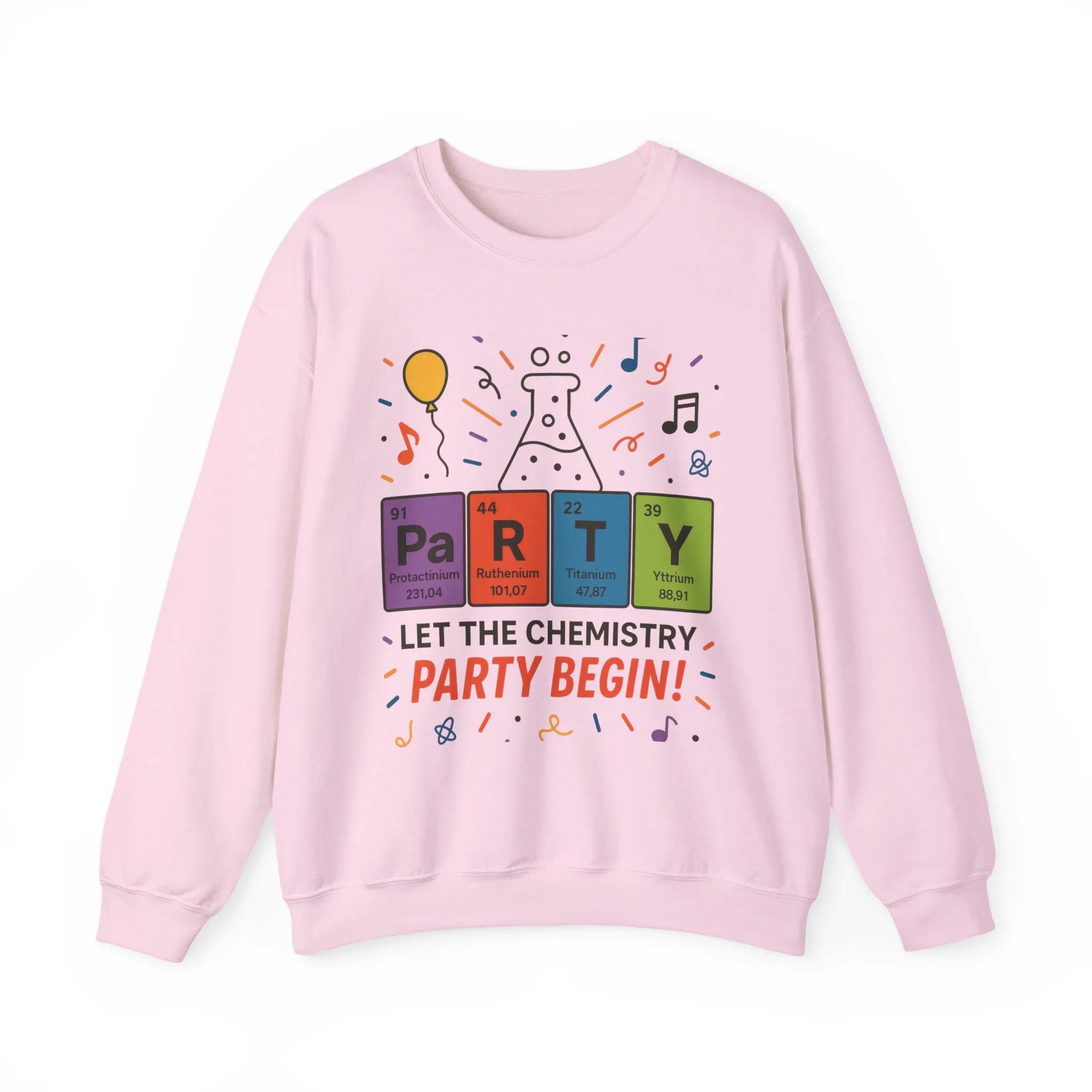 Party Chemistry Crewneck Sweatshirt, Chemistry Sweatshirt, Science Gift, Cute Crew Neck, Birthday Sweatshirt, Unisex Pullover - Image 33