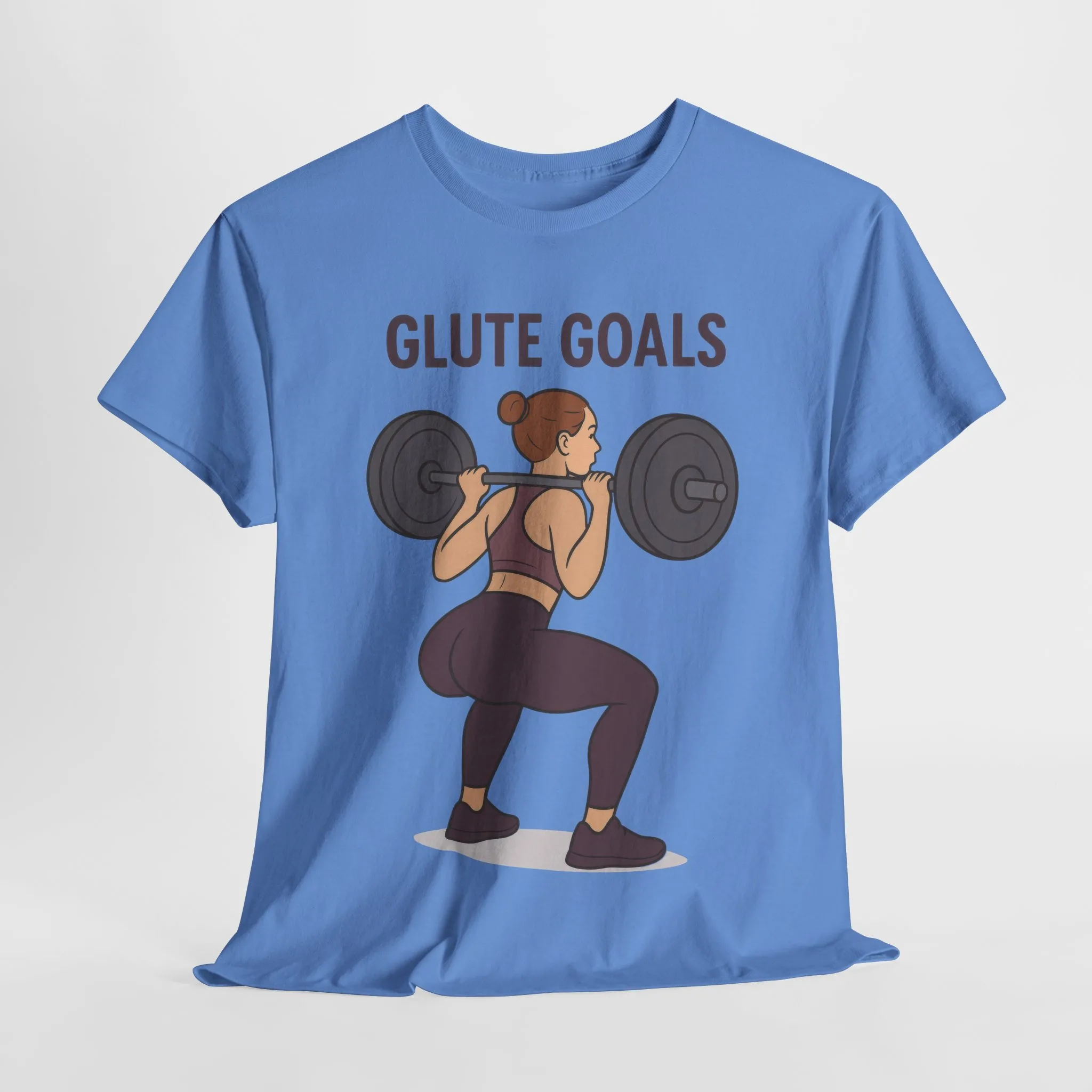 Glute Goals Fitness T-Shirt, Funny Gym Shirt for Women, Squat Workout Tee, Motivational Gym Shirt for Active Lifestyle, Fitness Lovers Gift - Image 11