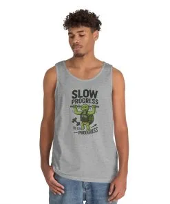 Mens Gym Tank Top, Funny Turtle Fitness Tank, Motivational Workout Shirt, Humor T-Shirt, Unisex Activewear, Workout Gift, Bodybuilding Top