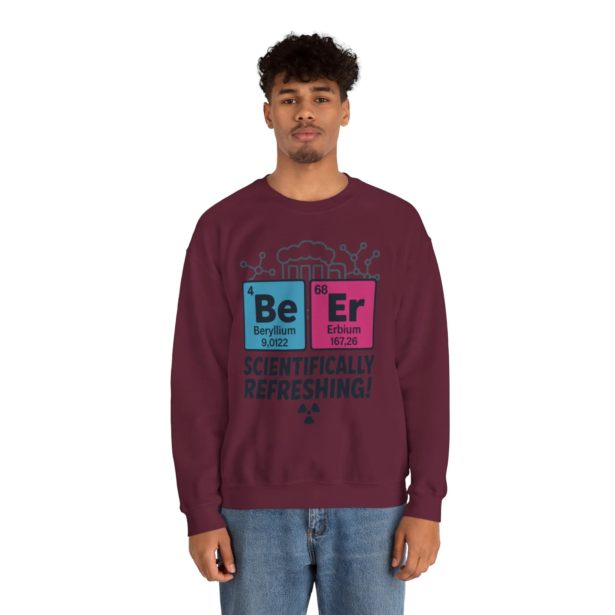 Scientifically Refreshing Beer Mens Sweatshirt, Gift for Beer Lovers, Science-Inspired Apparel, Perfect for Parties and Gatherings - Image 15