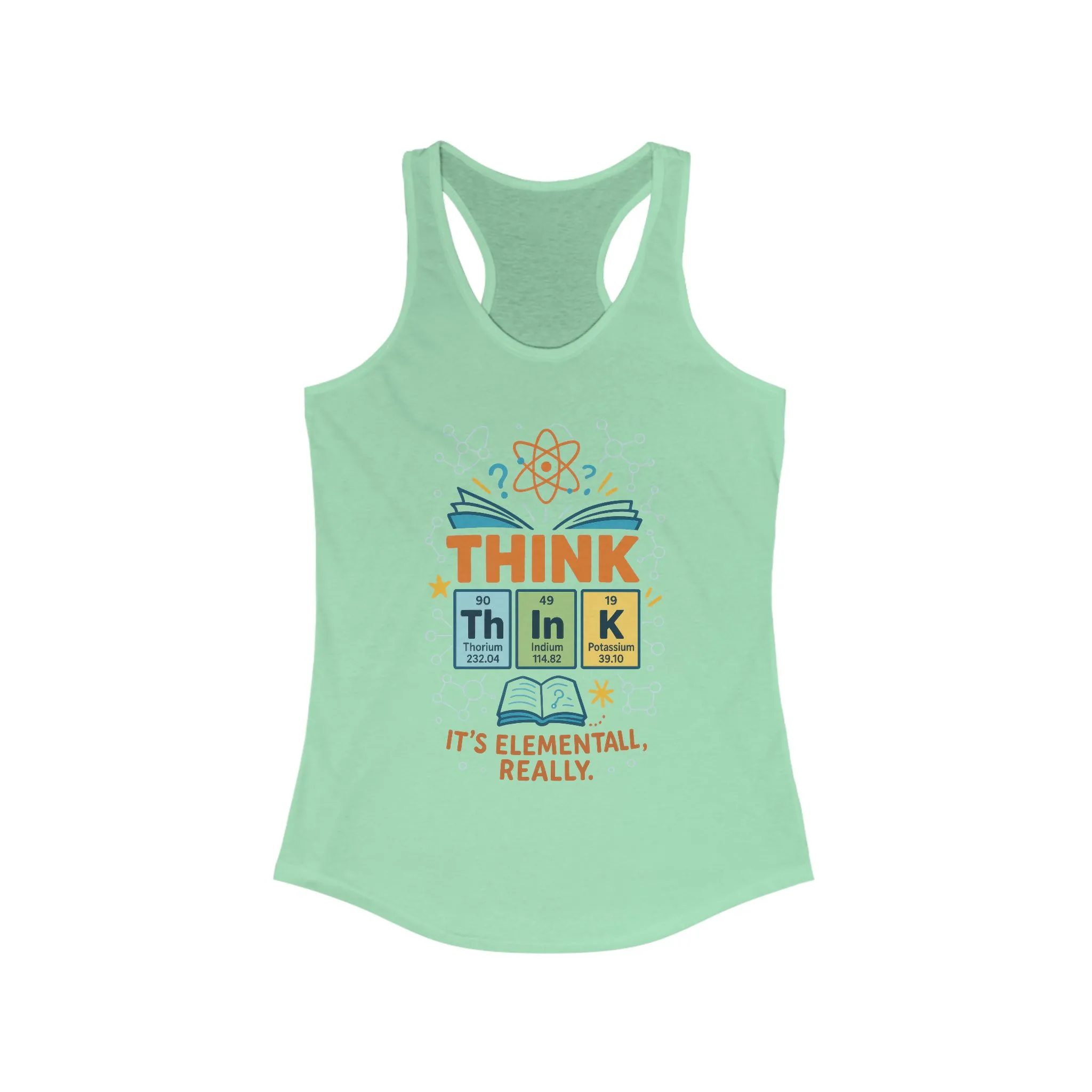 Nerd Tank Top for Women, Funny Chemistry Shirt, Cute Science Graphic Tank, STEM Gift for Her, Gift for Students, Motivational Fitness Shirt - Image 23