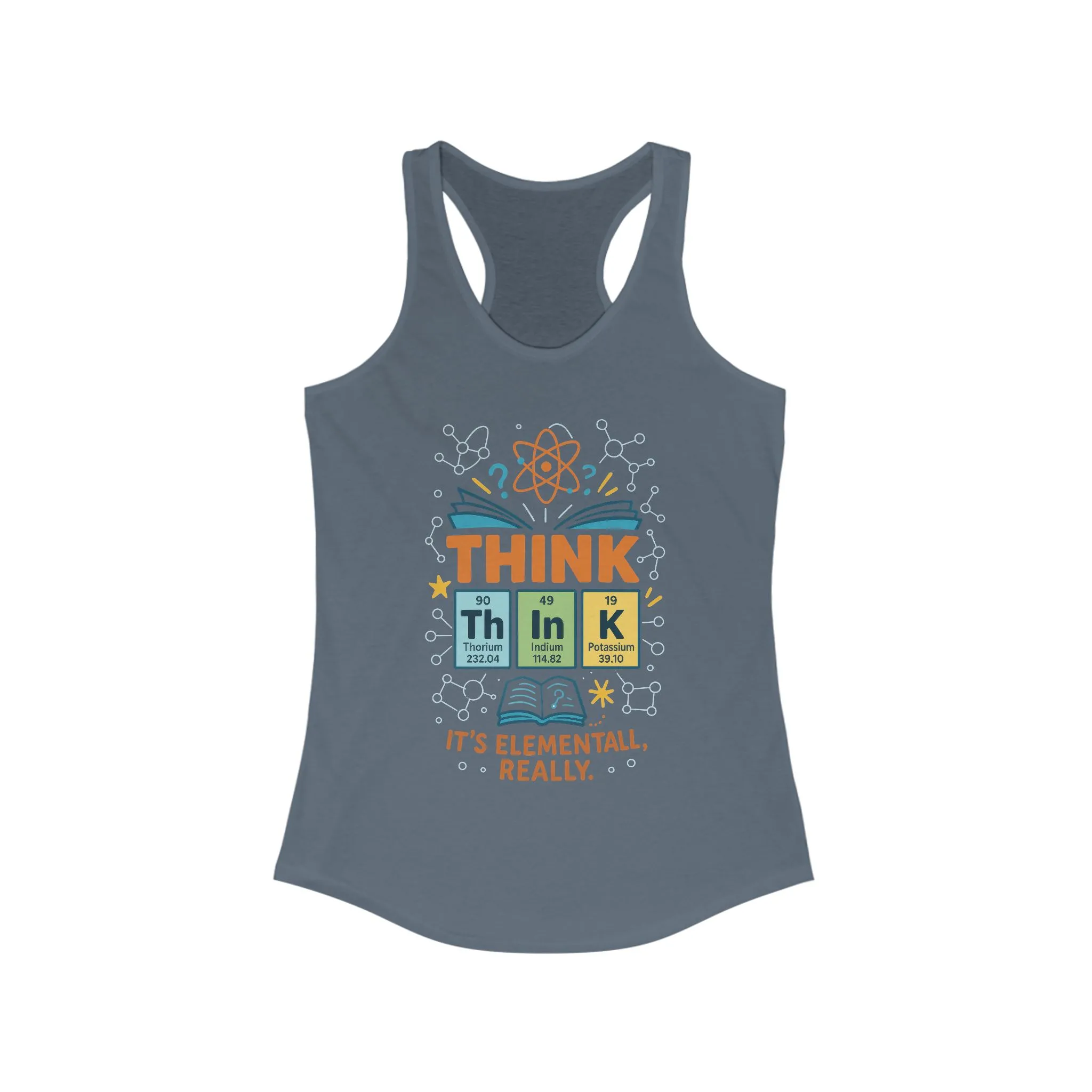 Nerd Tank Top for Women, Funny Chemistry Shirt, Cute Science Graphic Tank, STEM Gift for Her, Gift for Students, Motivational Fitness Shirt - Image 27
