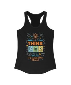 Nerd Tank Top for Women, Funny Chemistry Shirt, Cute Science Graphic Tank, STEM Gift for Her, Gift for Students, Motivational Fitness Shirt