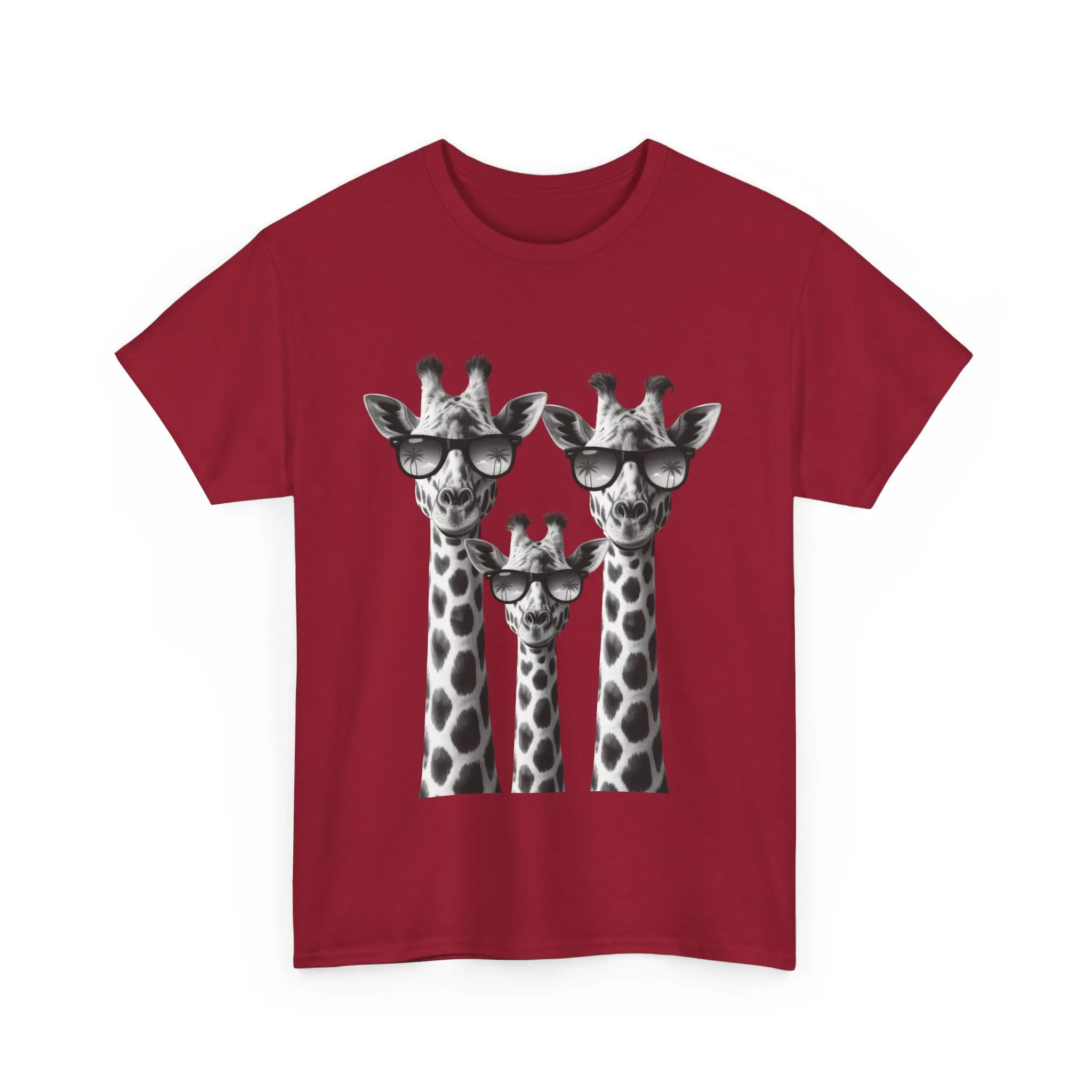 Cool Giraffes Unisex Tee, Fun Gift for Animal Lovers, Nature Enthusiasts, Safari Wildlife Lover Shirt - Image 27