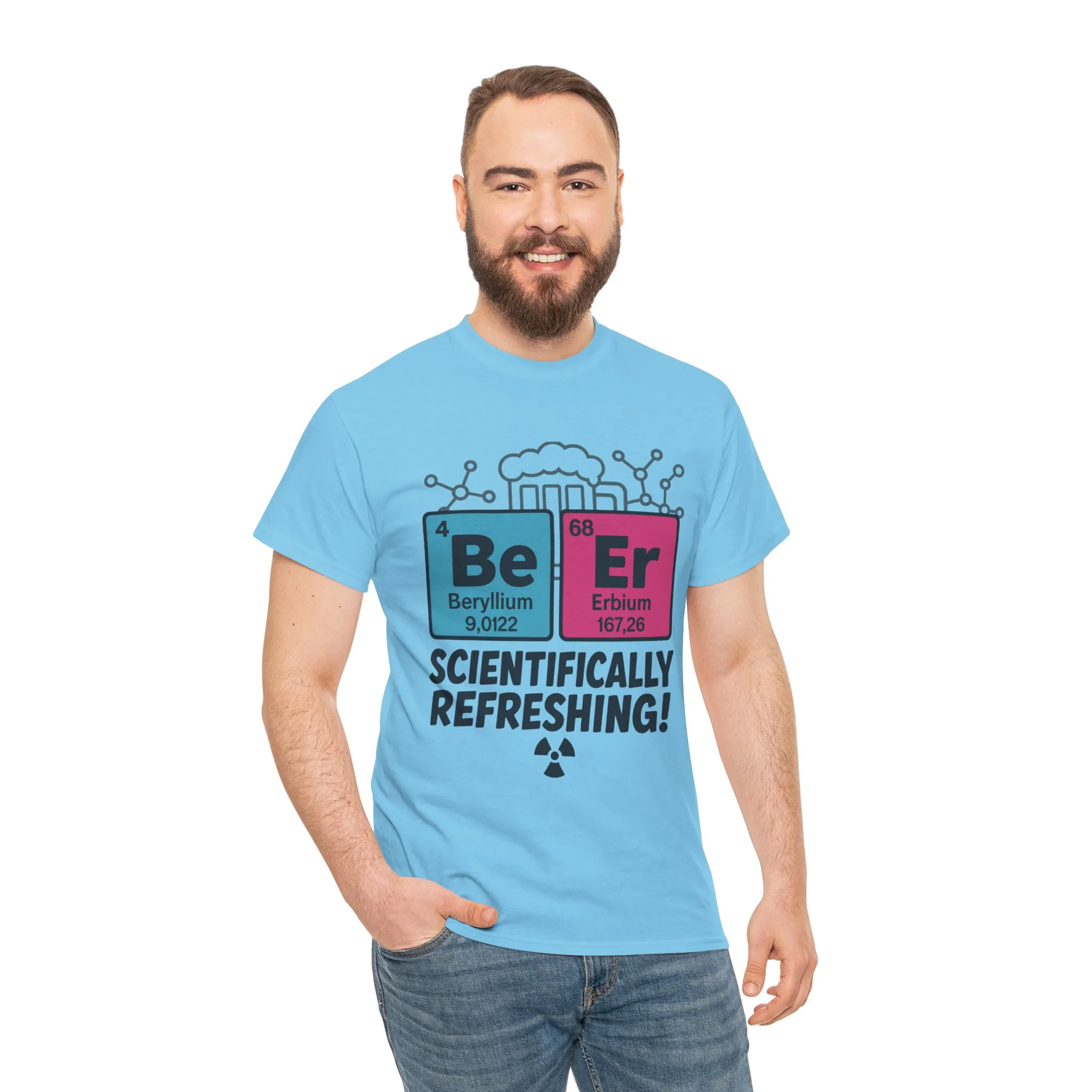 Mens Beer Science T-Shirt, Periodic Table Tee, Nerd Shirt for Him, Science Gift Tee, Chemistry Shirt, Science Lover Apparel, STEM Outfit - Image 24