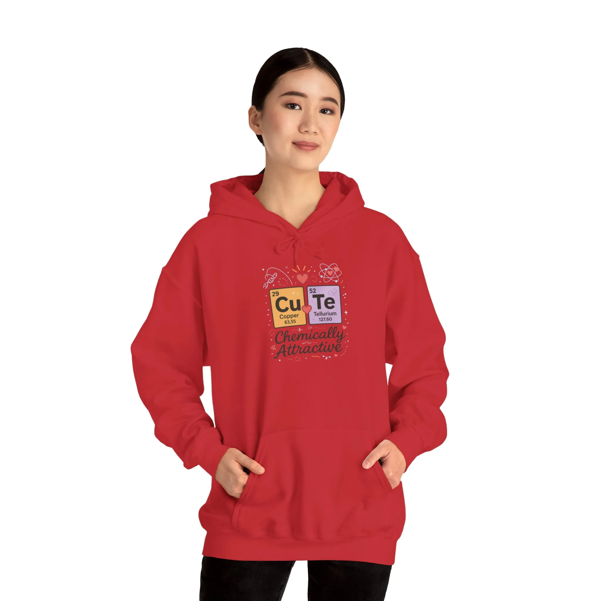 Cute Chemistry Hoodie for Women, CuTe Periodic Table Sweatshirt, Chemically Attractive Science Gift for Her, Great for Birthdays & Holidays - Image 39