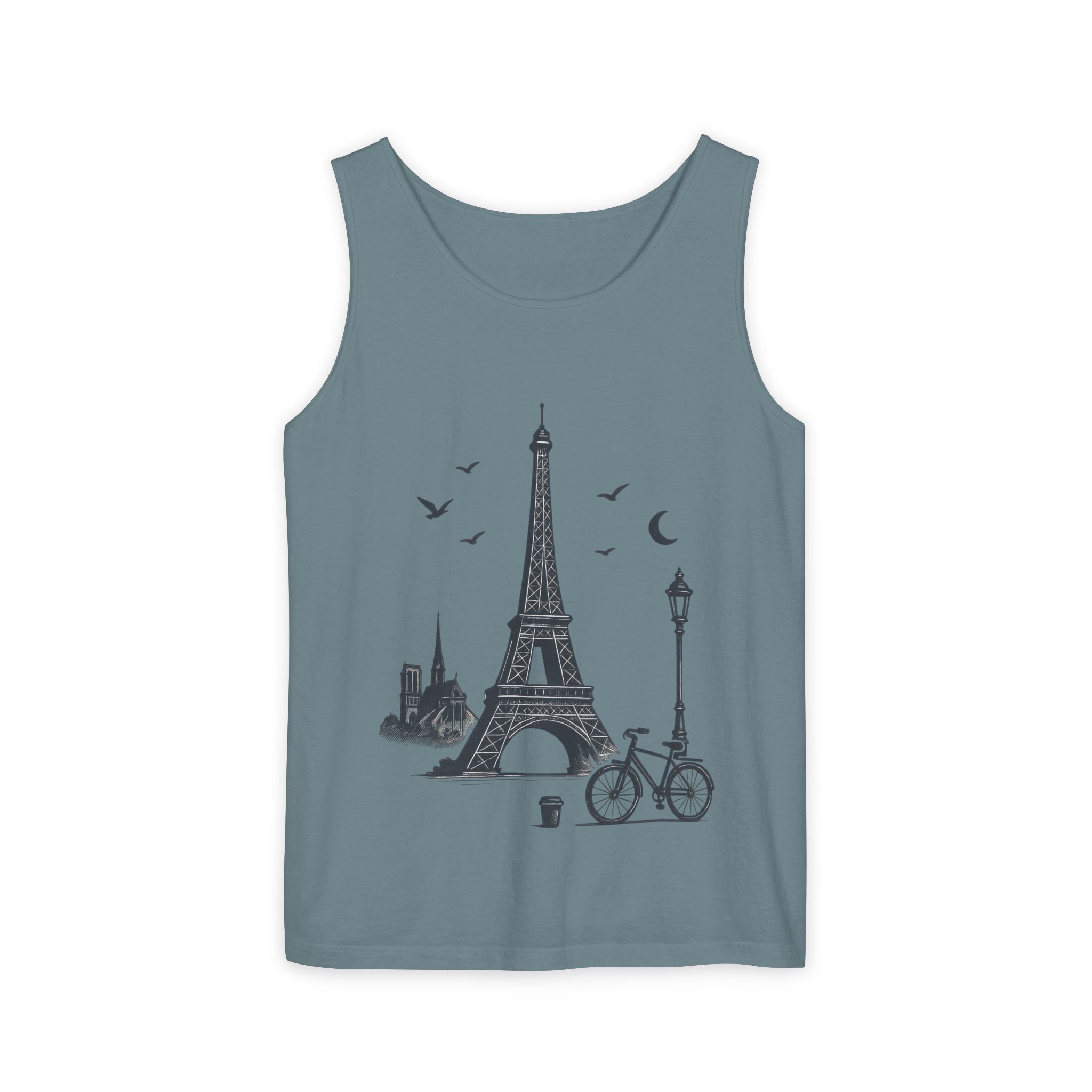 Parisian Dreams Tank Top, Unisex Summer Wear, Graphic Tee, Travel Inspired Apparel, Vacation Outfit, Casual Tank for All Occasions - Image 45