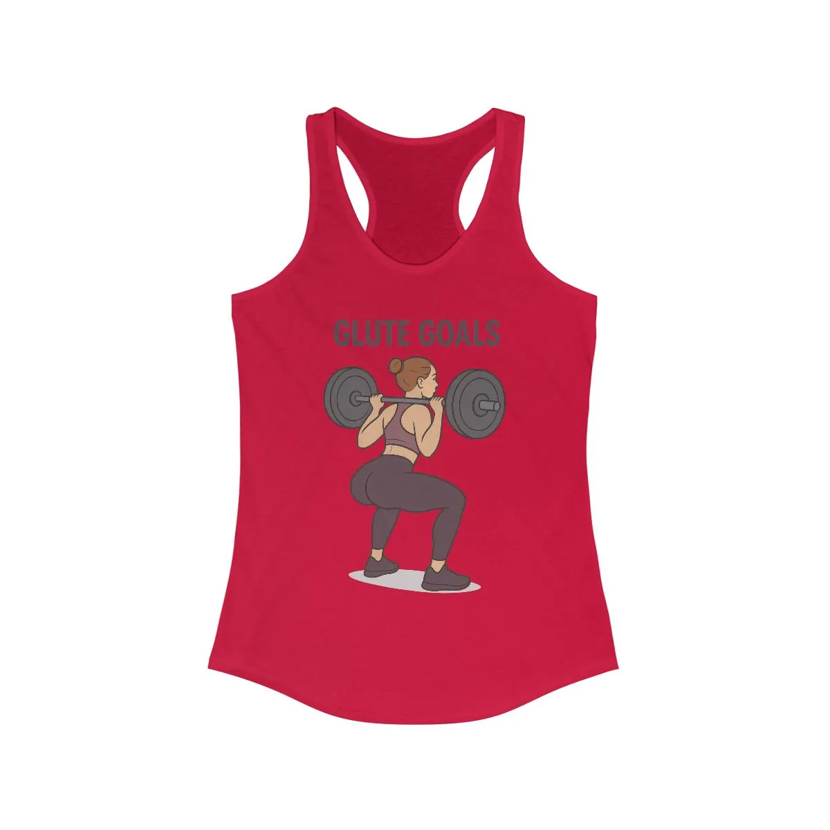 Glute Goals Workout Tank, Fitness Apparel for Women, Gym Top, Activewear, Motivational Exercise Shirt, Womens Squat Gym Shirt, Fit Girl Gift - Image 14