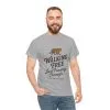 Walking Free Tiger Shirt for Men - Just Passing Through Funny Graphic Tee - Wild Animal Casual Top, Gift Nature Lovers