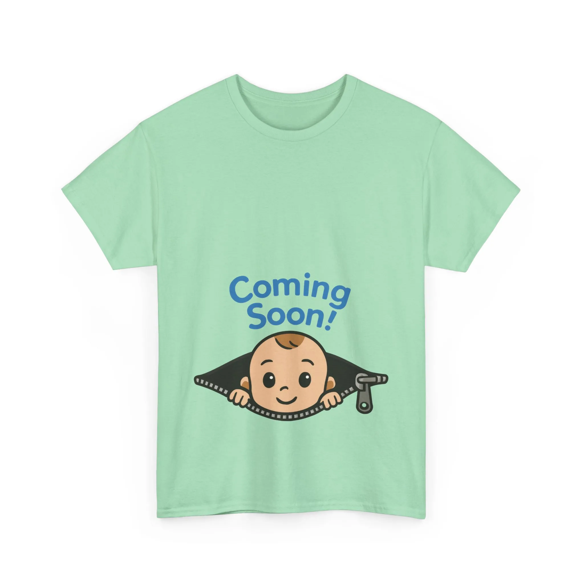 Coming Soon Maternity Tee, Cute Baby Boy Pregnancy Announcement Tee, Funny Expecting Mom Gift, Gender Reveal Tee, Baby Shower Top - Image 10