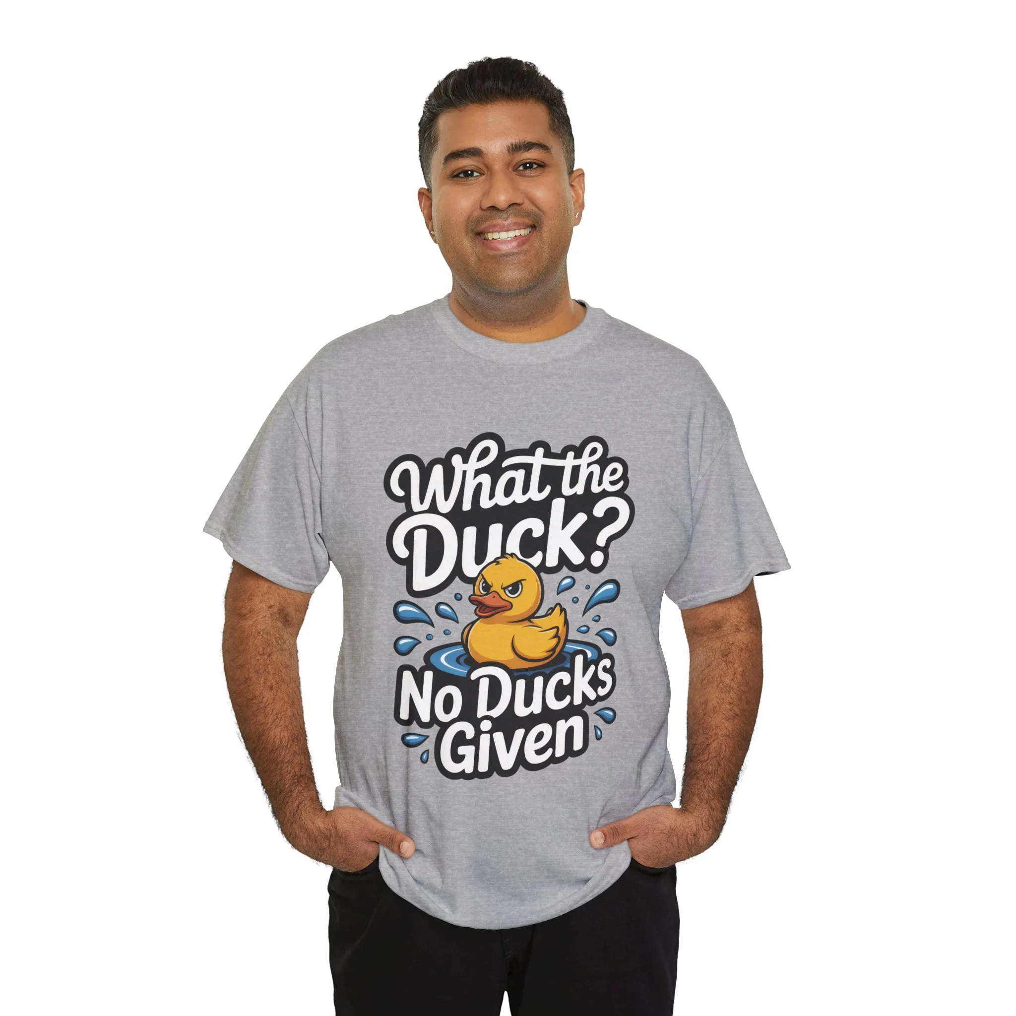 Funny Duck Shirt - No Ducks Given Tee - What The Duck Mens T-Shirt - Sarcastic Rubber Duck Graphic - Humor Gift For Him - Image 9