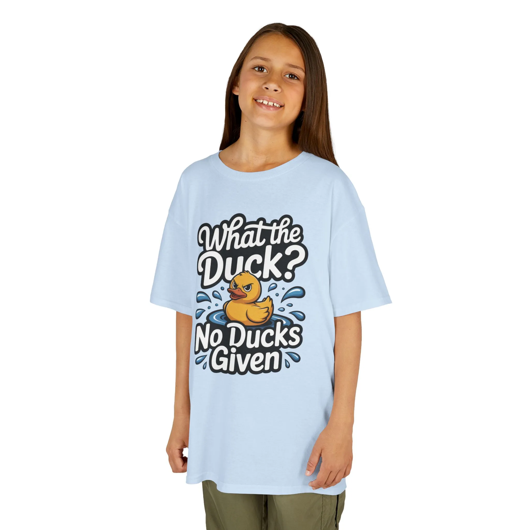 Funny Teen Duck Shirt, Kids Humor Tee, What The Duck Meme Tee, No Ducks Given Youth Tee, Sarcastic Rubber Duck Shirt, Cool Gift For Teens - Image 14