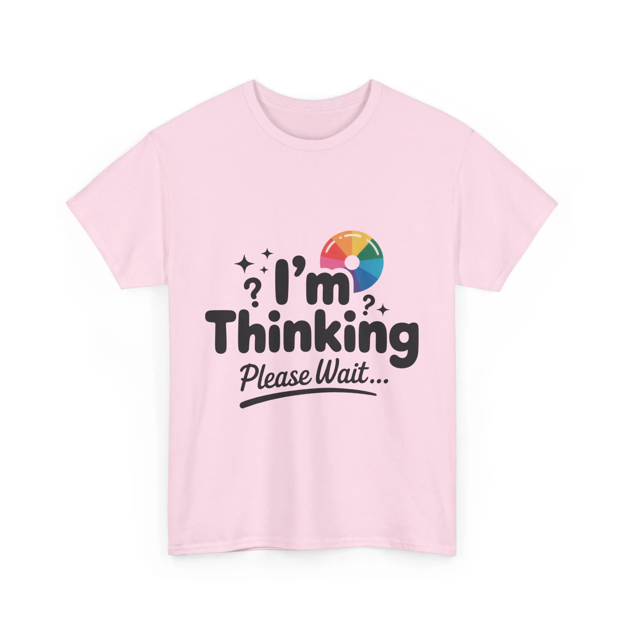 Funny - Im Thinking Please Wait - T-Shirt for Women, Cute Geeky Gift for Introverts, Programmers, Designers, Fun Humor Shirt - Image 22