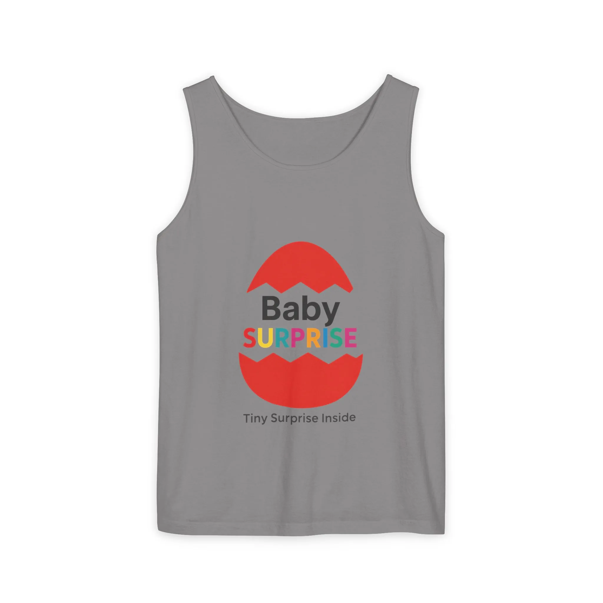 Baby Surprise Maternity Tank Top, Pregnancy Announcement Tank, Mom To Be Gift, Expecting Baby Reveal Top, Baby Shower Gift,Gender Reveal Tee - Image 7