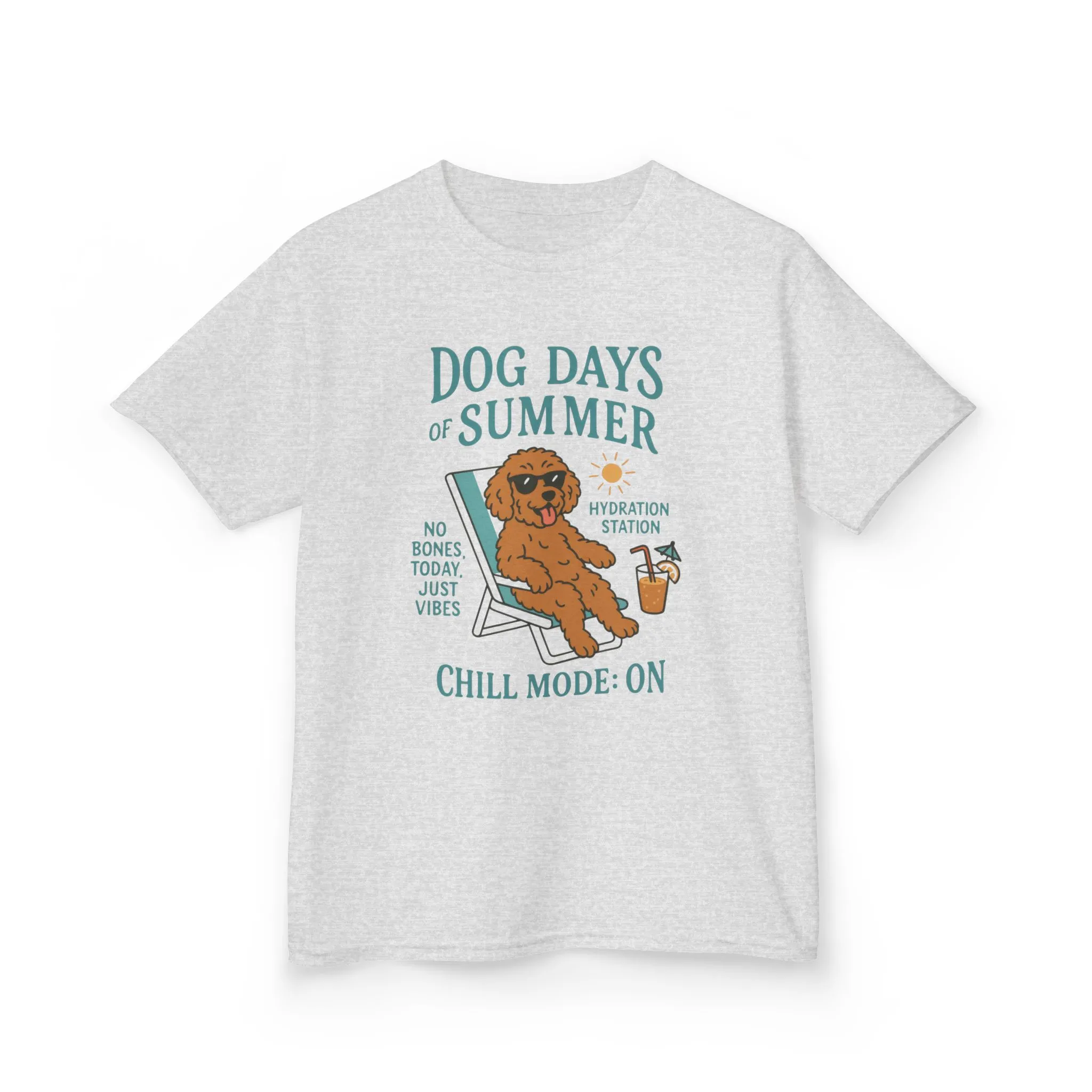 Summer Chill Kids Tee, Fun Playful T-Shirt for Boys & Girls, Perfect for Summer Days, Beach Outings, Gifts, Casual Wear - Image 7