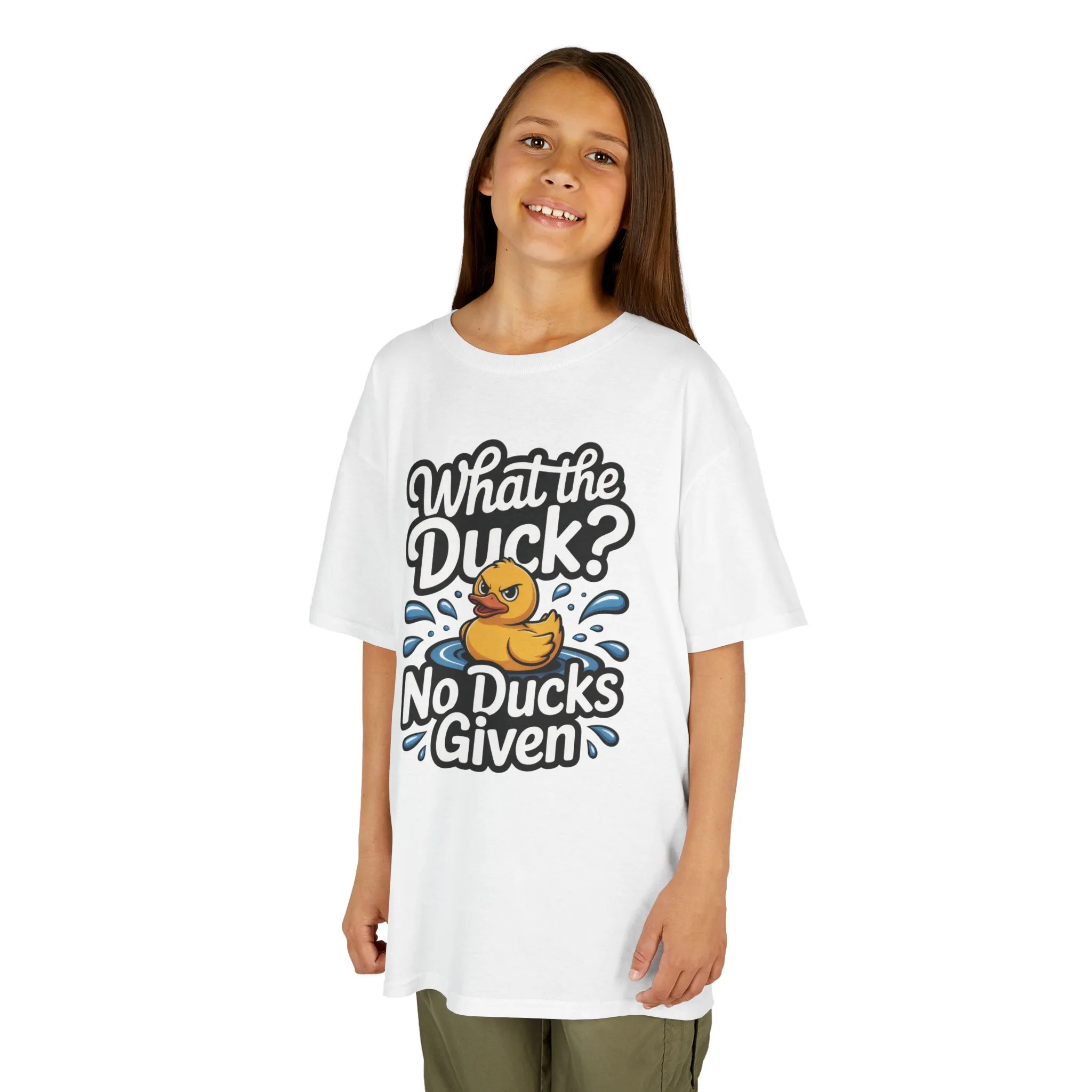 Funny Teen Duck Shirt, Kids Humor Tee, What The Duck Meme Tee, No Ducks Given Youth Tee, Sarcastic Rubber Duck Shirt, Cool Gift For Teens - Image 5