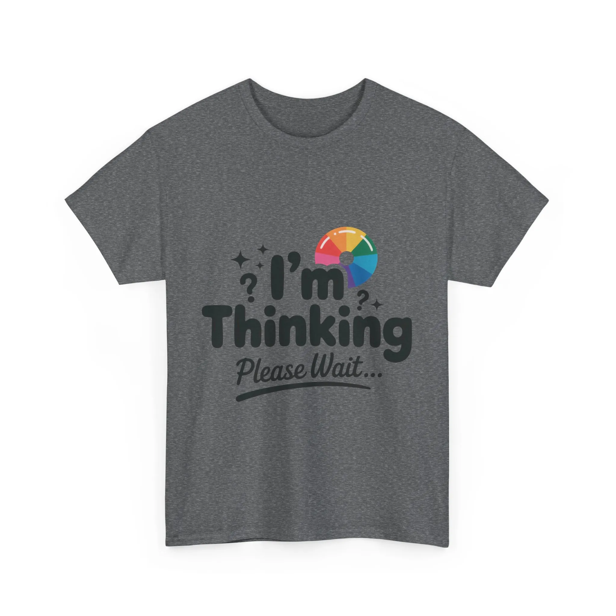 Funny - Im Thinking Please Wait - T-Shirt for Women, Cute Geeky Gift for Introverts, Programmers, Designers, Fun Humor Shirt - Image 10