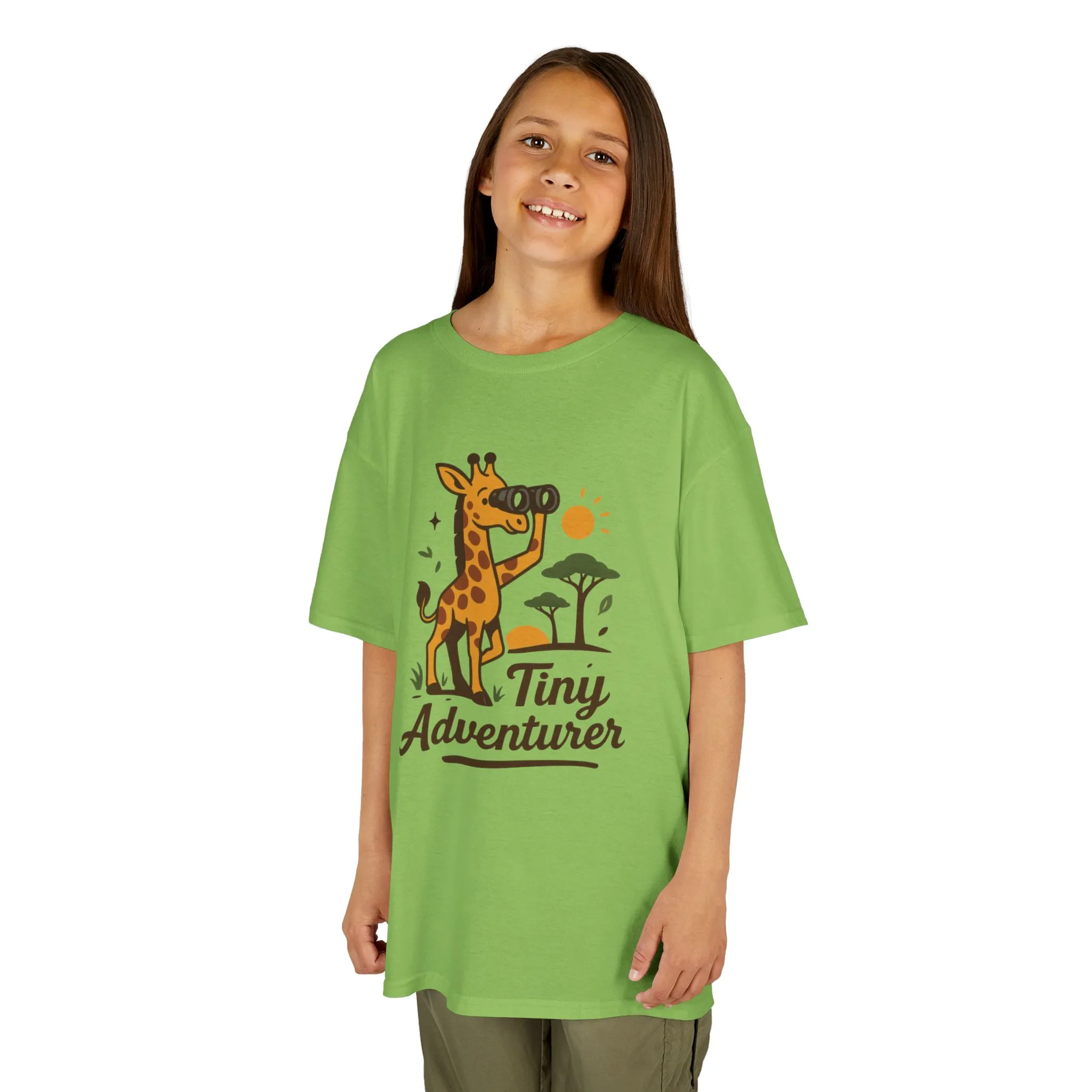 Tiny Adventurer Kids Tee, Giraffe T-Shirt, Children's Nature Shirt, Fun Kids Apparel, Birthday Gift for Boys and Girls - Image 8