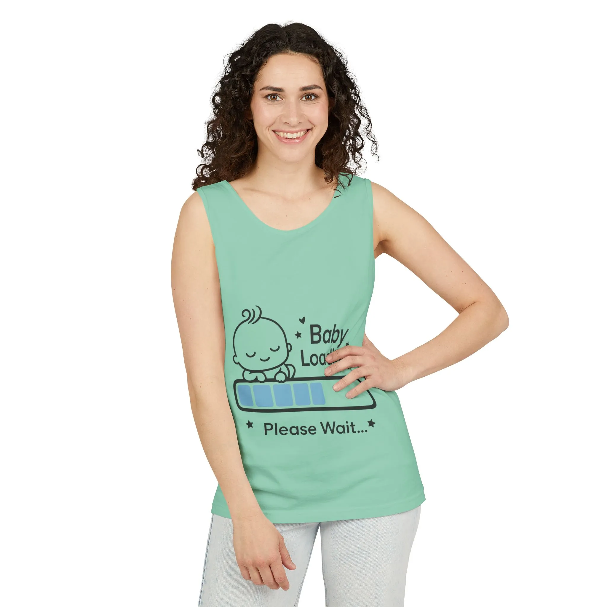 Baby Loading Maternity Tank Top, Pregnancy Announcement Shirt, Mom To Be Gift, Expecting Baby Gift, Pregnancy Reveal Top, Baby Shower Gift - Image 24