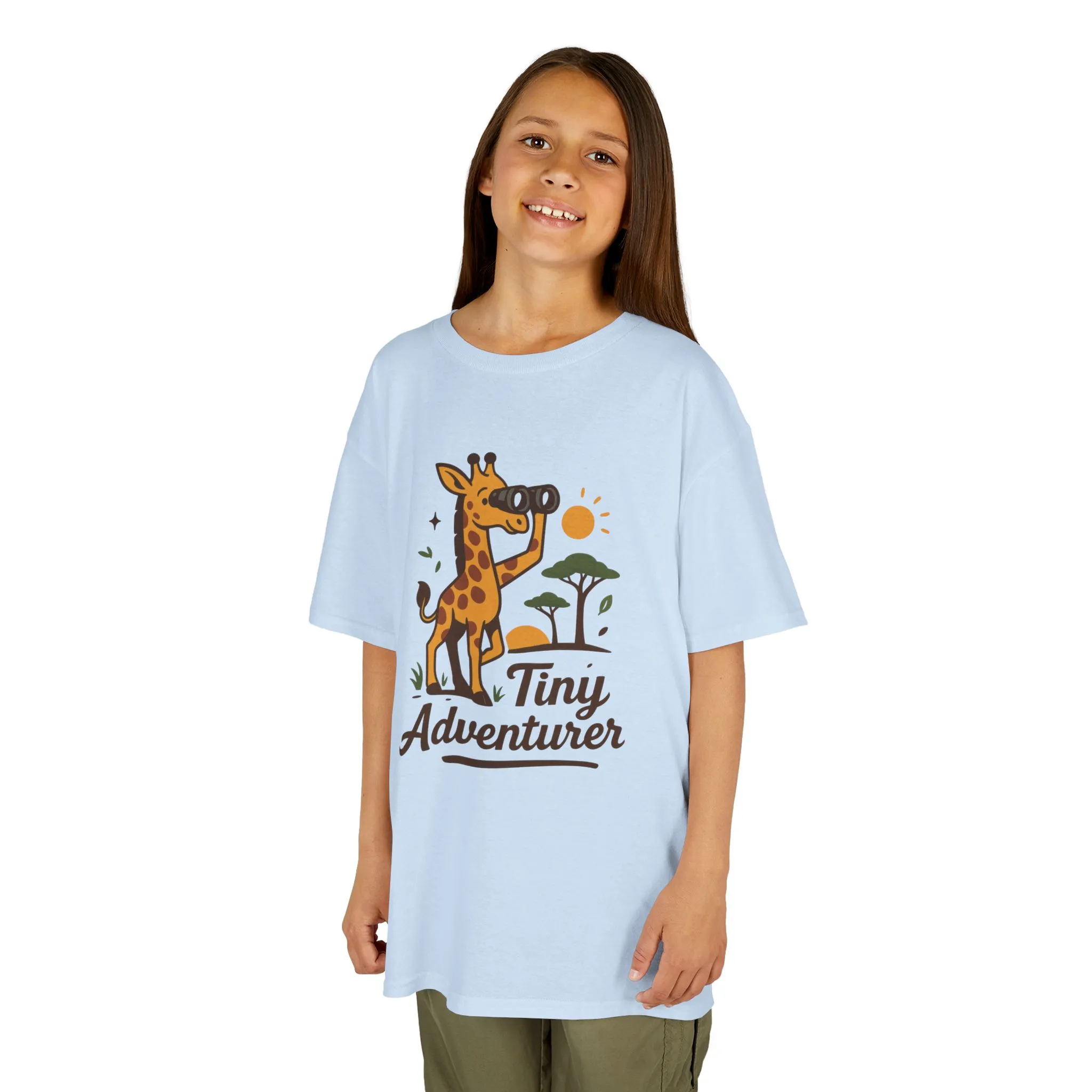 Tiny Adventurer Kids Tee, Giraffe T-Shirt, Children's Nature Shirt, Fun Kids Apparel, Birthday Gift for Boys and Girls - Image 11