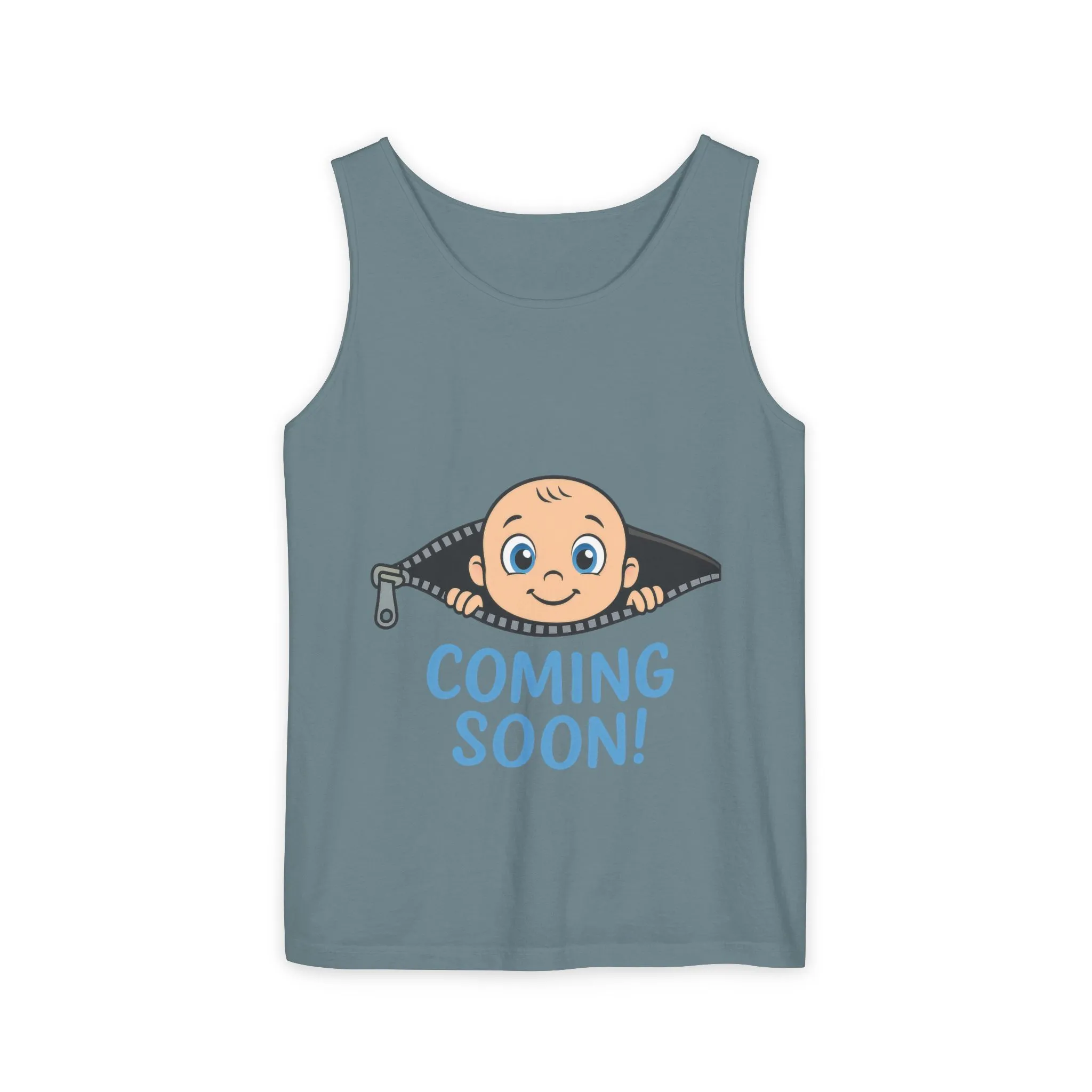 Coming Soon Maternity Tank Top, Cute Baby Boy Pregnancy Announcement Tee, Funny Expecting Mom Gift, Gender Reveal Tee, Baby Shower Top - Image 27