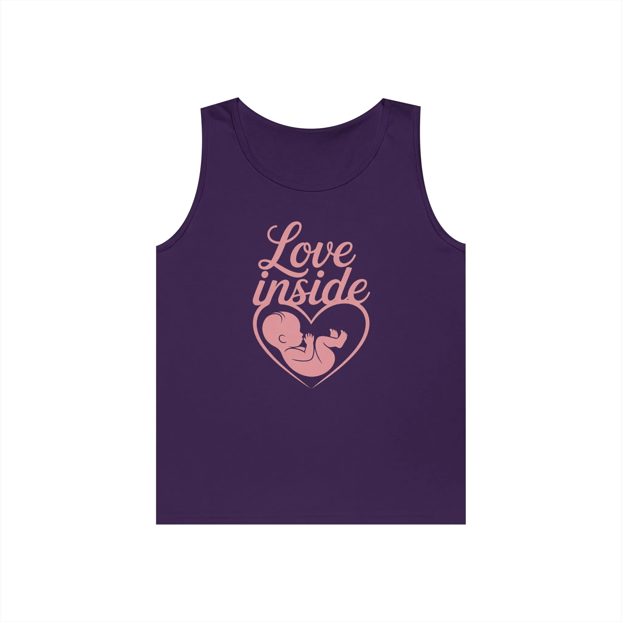 Maternity Tank Top, Pregnancy Announcement Tee, Baby Inside Mom To Be Gift, Expecting Mother Tee, Pregnancy Reveal Top, Baby Shower Top - Image 2