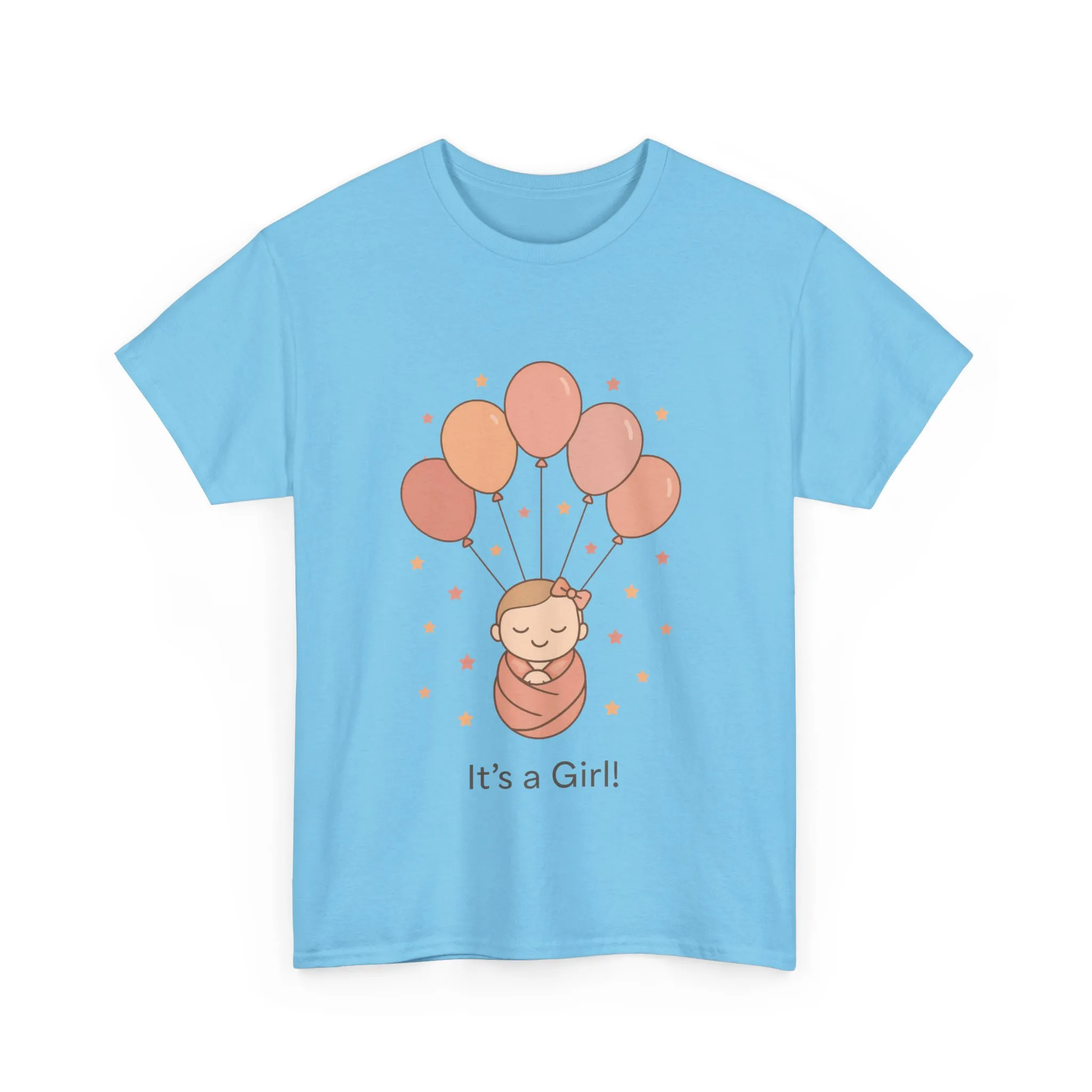 Its a Girl Maternity T-Shirt, Baby Girl Pregnancy Announcement Shirt,Mom To Be Gift, Gender Reveal Tee, Baby Shower Top, Gender Reveal Party - Image 31