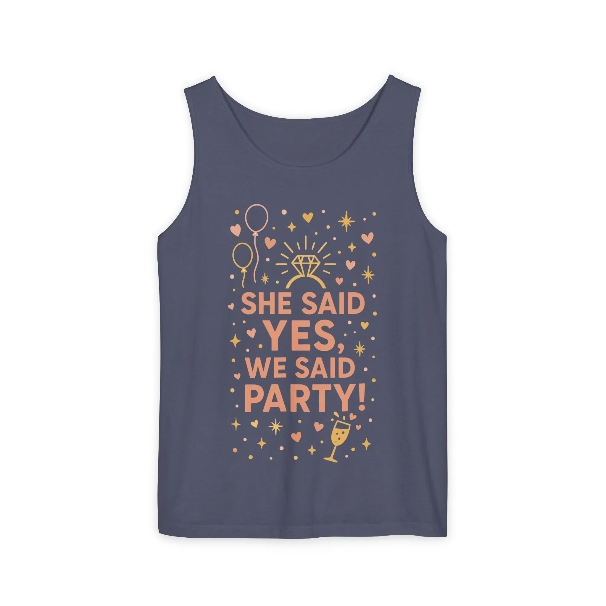 Bridal Party Tank Top, Bachelorette Party Tee, Bridesmaid Wedding Tee, Hen Party Tank, Bridal Shower, Bridesmaids Gift - Image 11