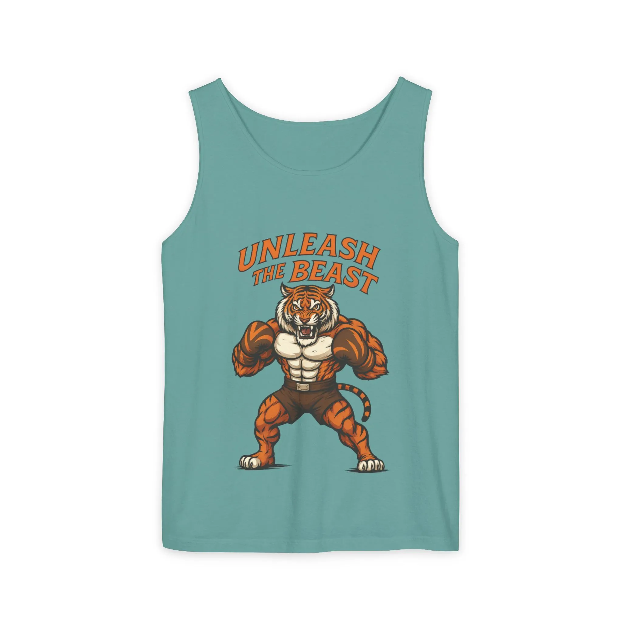 Unleash The Beast Tiger Gym Tank Top - Mens Workout Muscle Tank, Fitness Motivation Sleeveless Shirt, Bodybuilding Top, Strong Beast Gym Top - Image 10