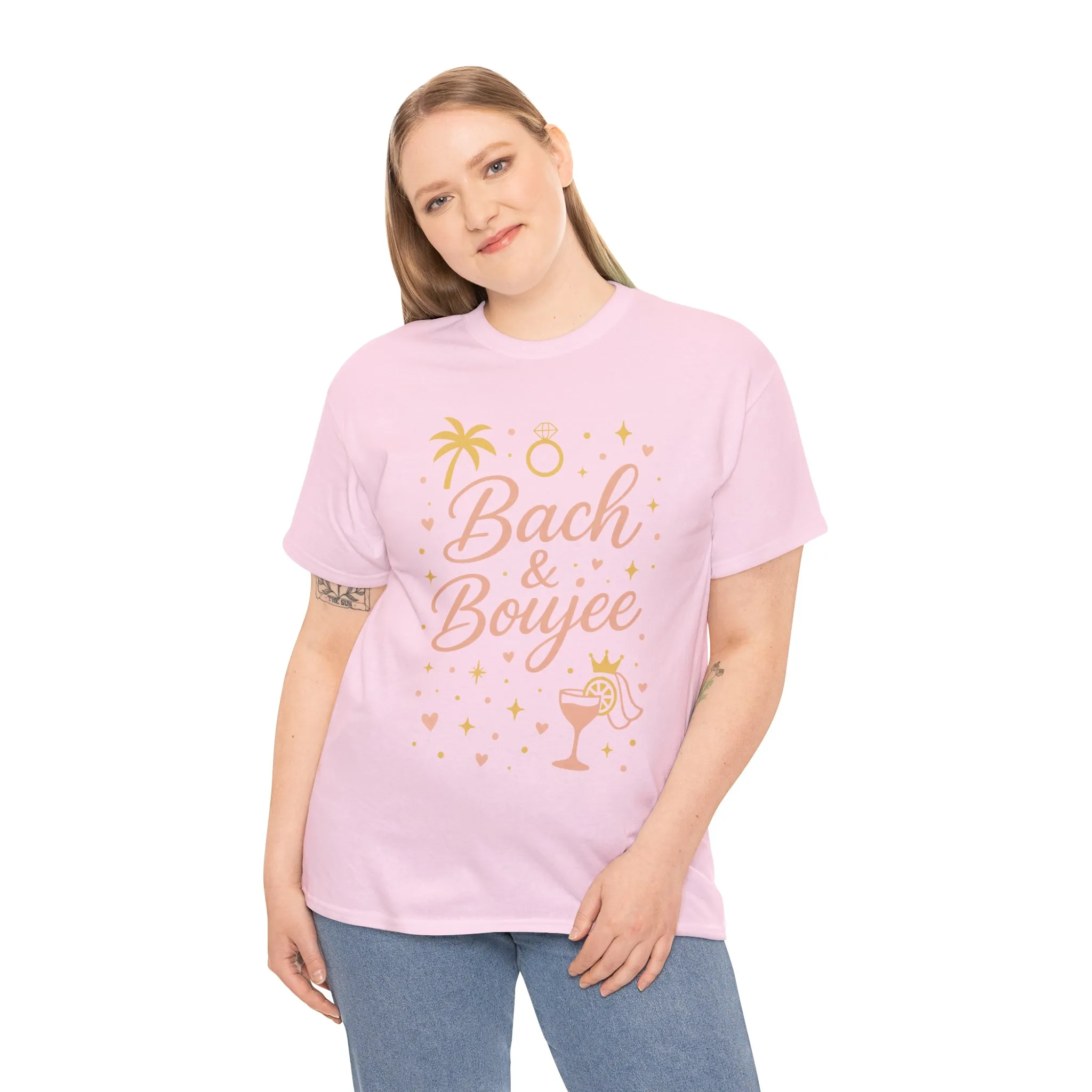 Bach & Boujee Bridal Party Shirt, Bachelorette Party Tee, Bridesmaid Wedding Tee, Hen Party Top, Bridal Shower, Bridesmaids Gift - Image 24