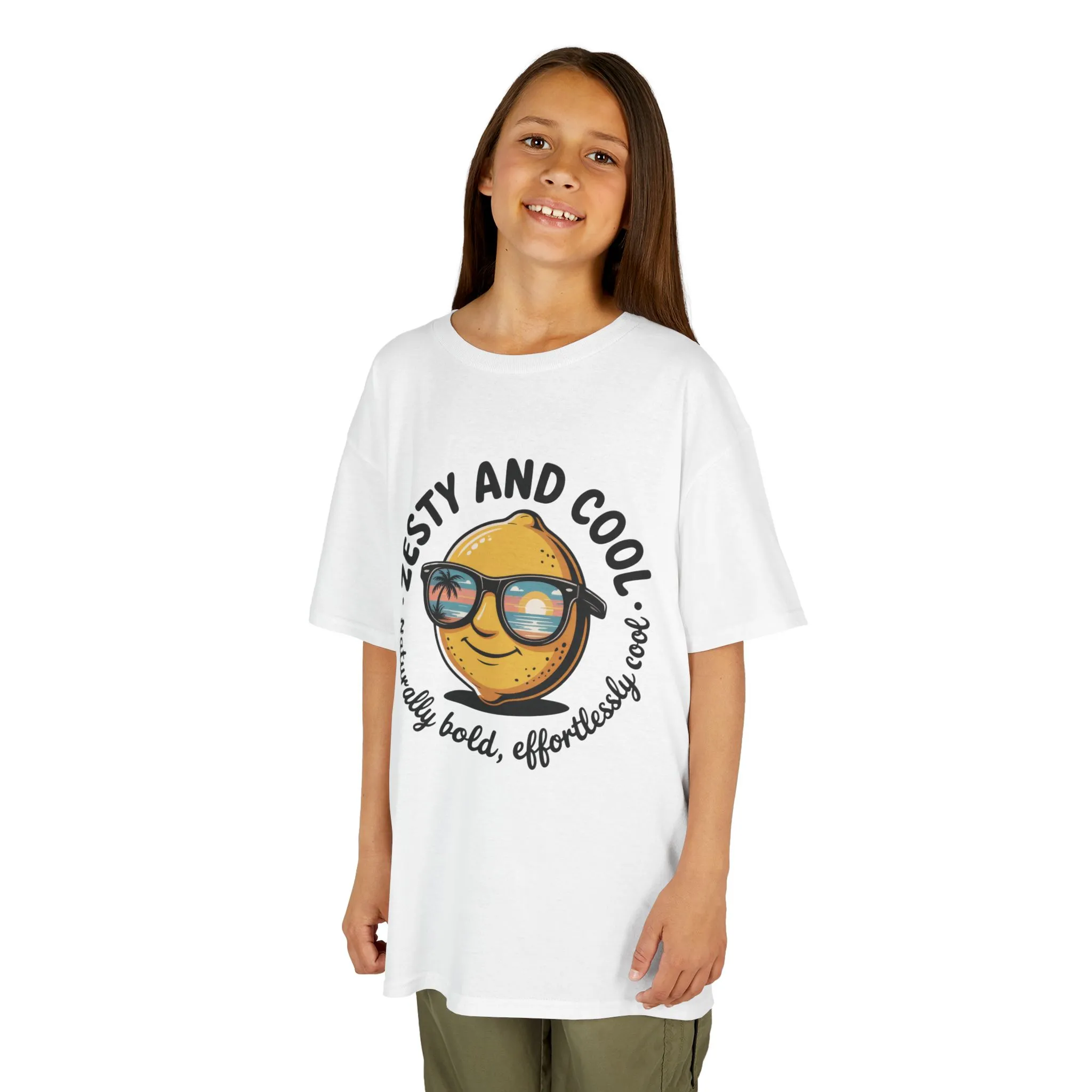 Zesty and Cool Kids Tee, Fun Summer Shirt, Birthday Gift for Kids, Playful Graphic Tee, Cool Kids Apparel, Fruit Tee for Boys and Girls - Image 5