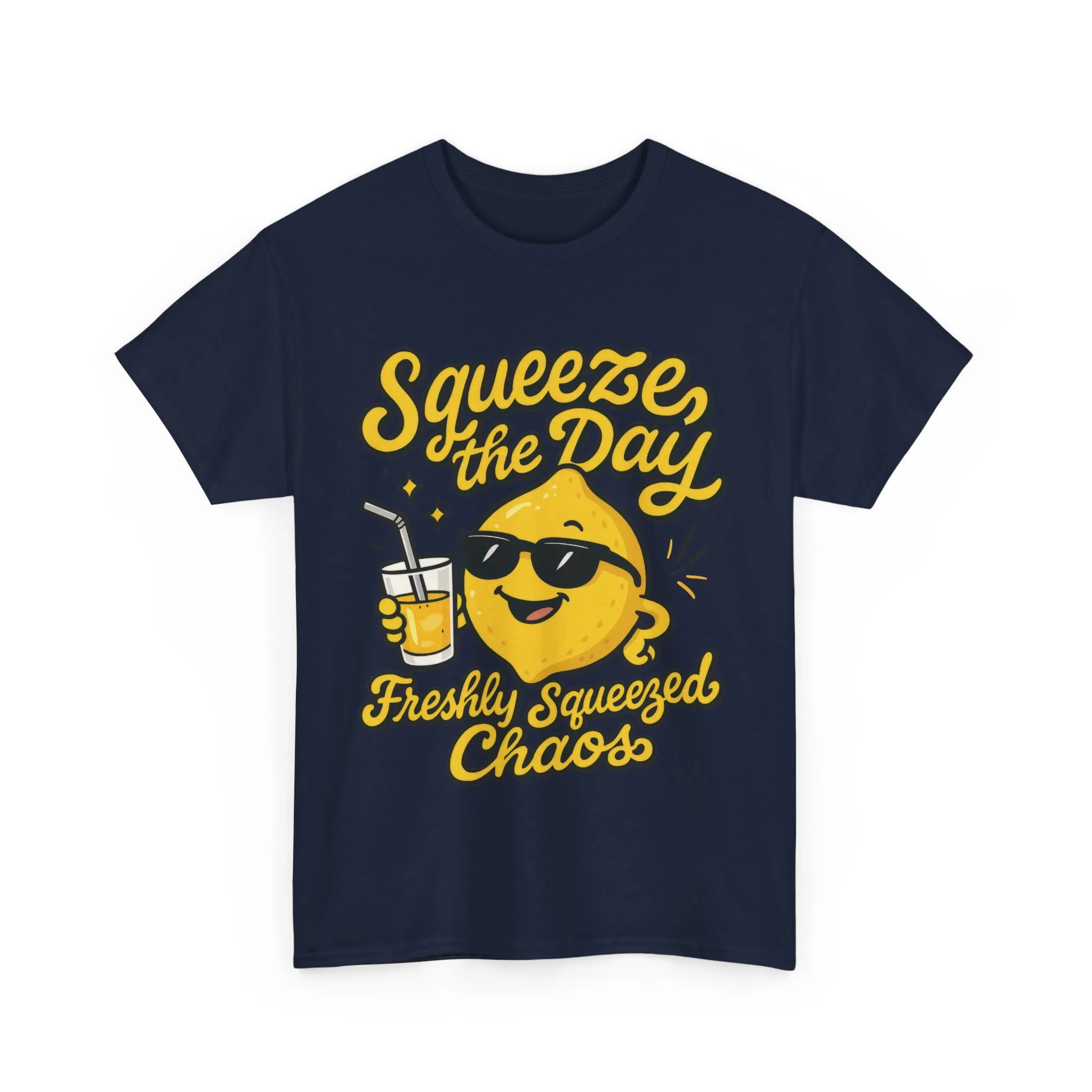 Funny Lemon Shirt for Women - Squeeze The Day Freshly Squeezed Chaos Tee - Cute Positive Citrus Graphic Tee, Fun Summer Tee for Beach Vibes - Image 19