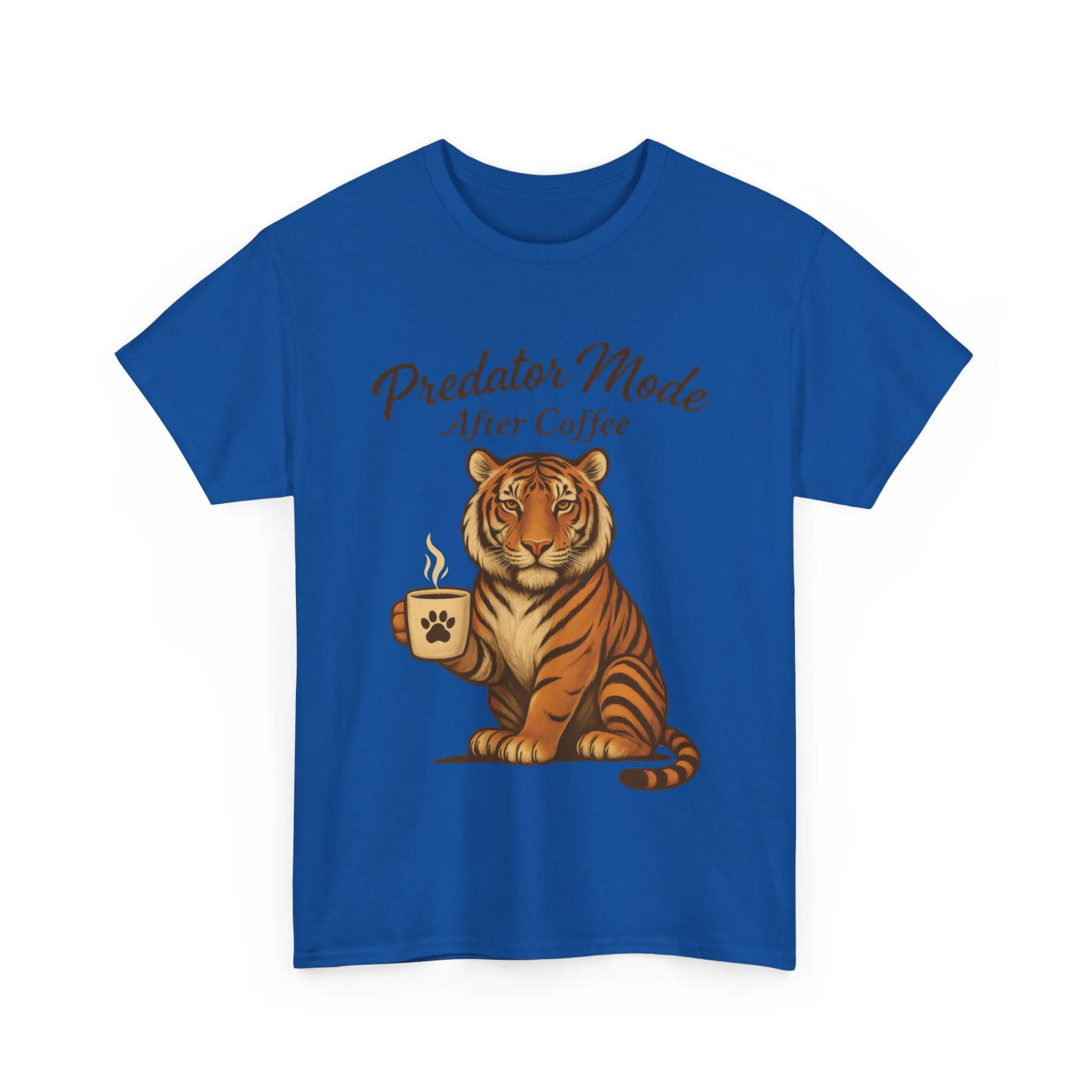 Predator Mode After Coffee Tiger Shirt, Funny Coffee Lover Tee, Mens Caffeine Graphic Tee, Morning Motivation Tiger Shirt,Coffee Addict Gift - Image 25