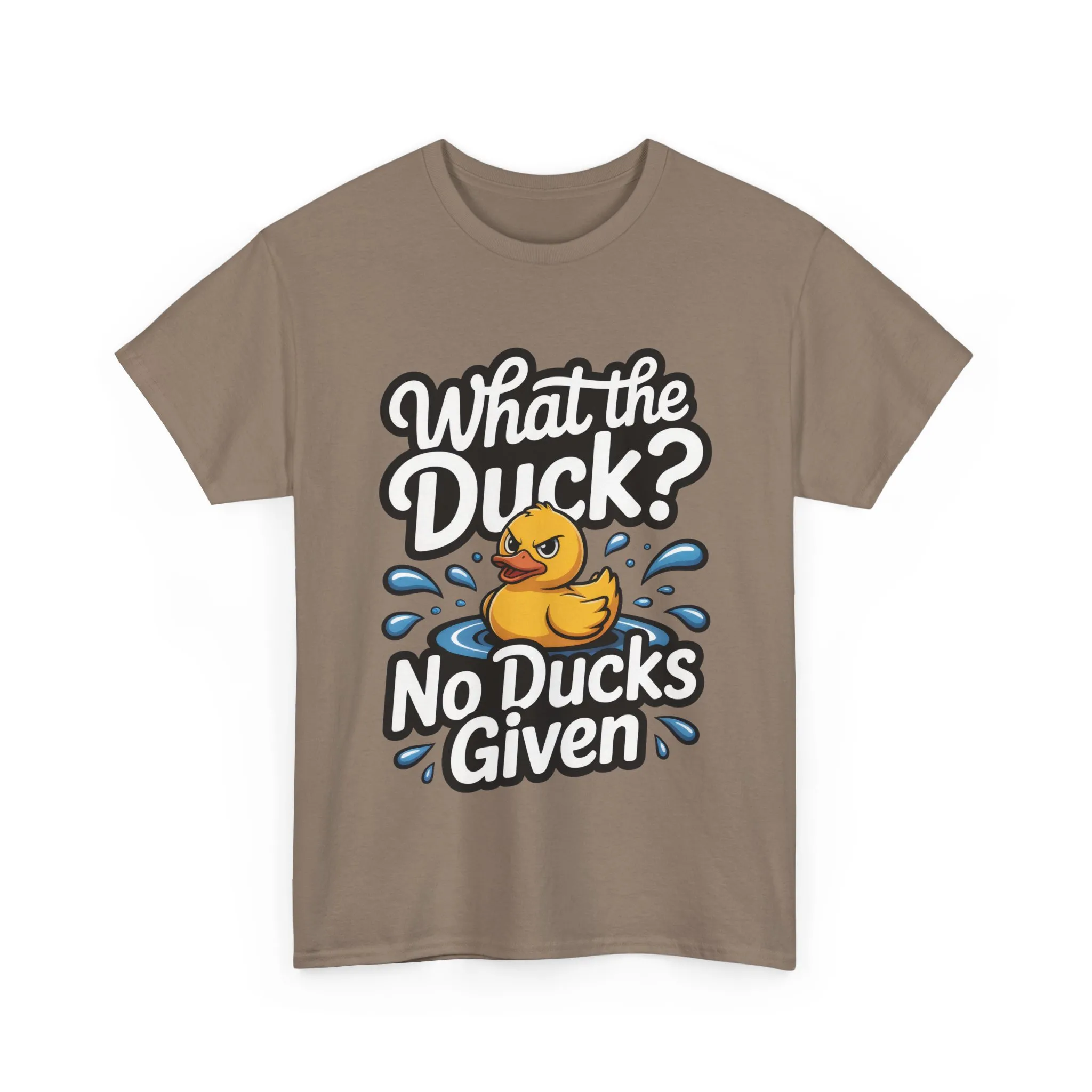 Funny Duck Shirt - No Ducks Given Tee - What The Duck Mens T-Shirt - Sarcastic Rubber Duck Graphic - Humor Gift For Him - Image 10