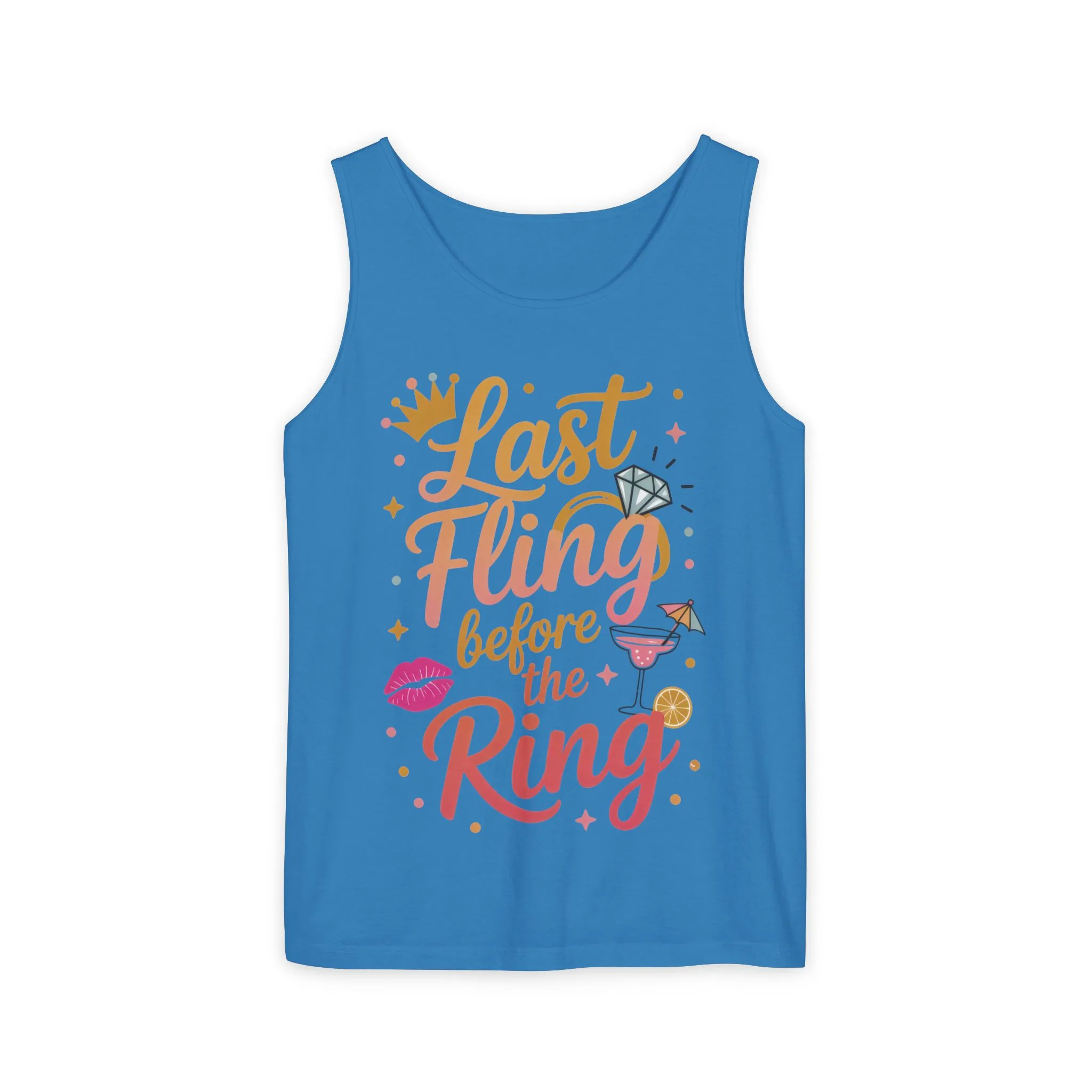 Last Fling Before the Ring T-Shirt, Bachelorette Party Tee, Bridesmaid Wedding Tee, Hen Party Shirts, Bridal Shower, Bridesmaids Gift - Image 23