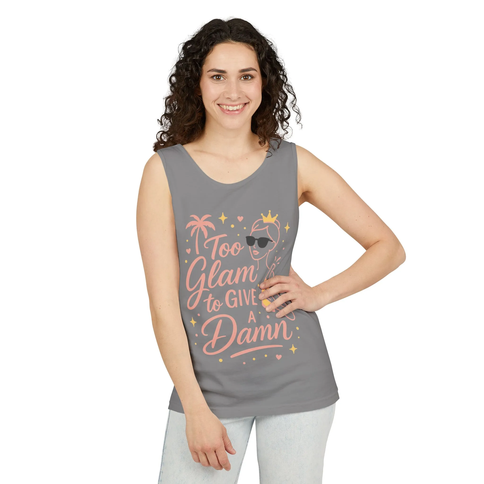 Too Glam to Give a Damn Bridal Party Tank Top, Bachelorette Party Tee, Bridesmaid Wedding Tee, Hen Party Top, Bridal Shower,Bridesmaids Gift - Image 22