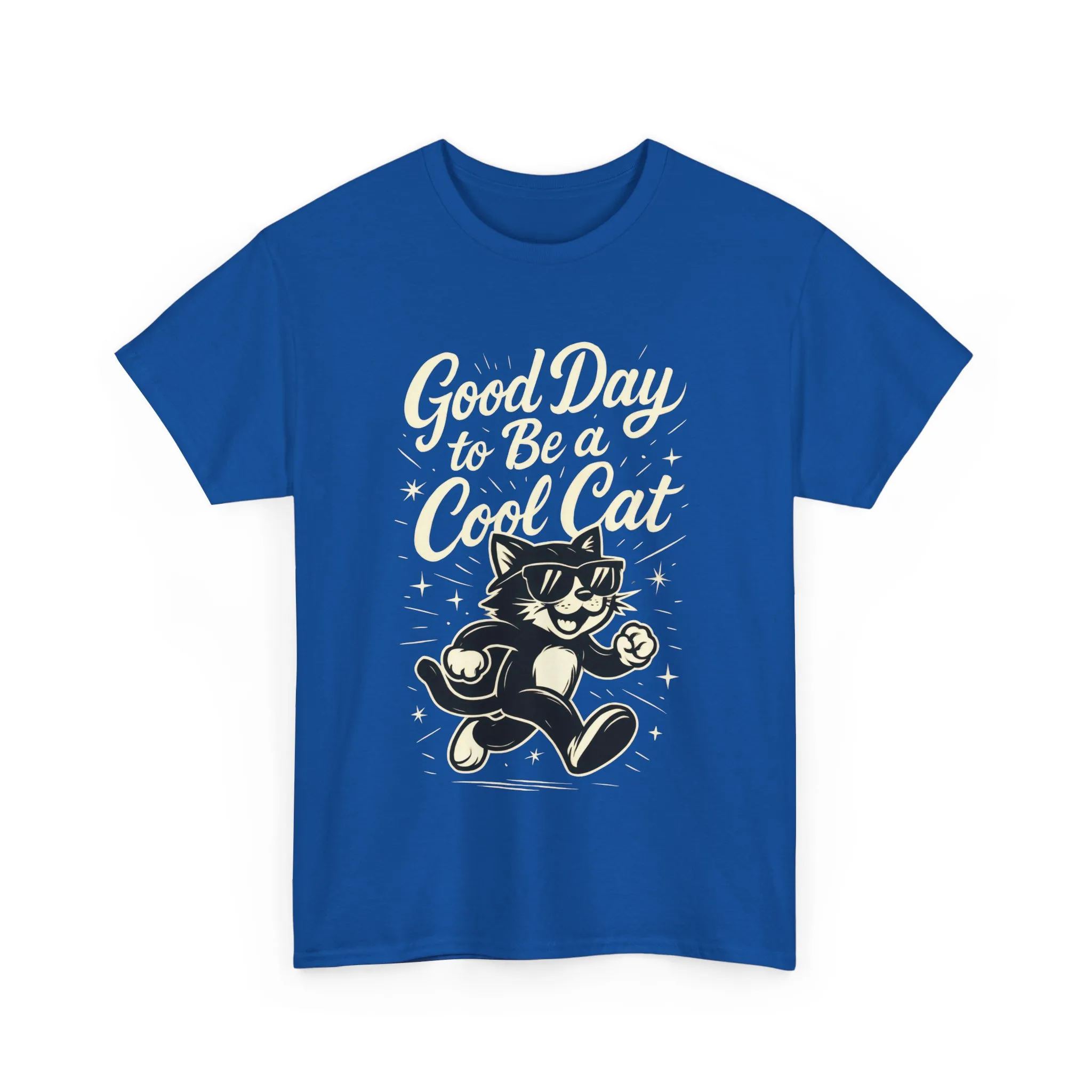 Good Day to Be a Cool Cat Womens Shirt - Funny Retro Kitty Graphic Tee for Women - Cute Cat Lover Gift, Fun T-Shirt, Unique Everyday Wear - Image 13