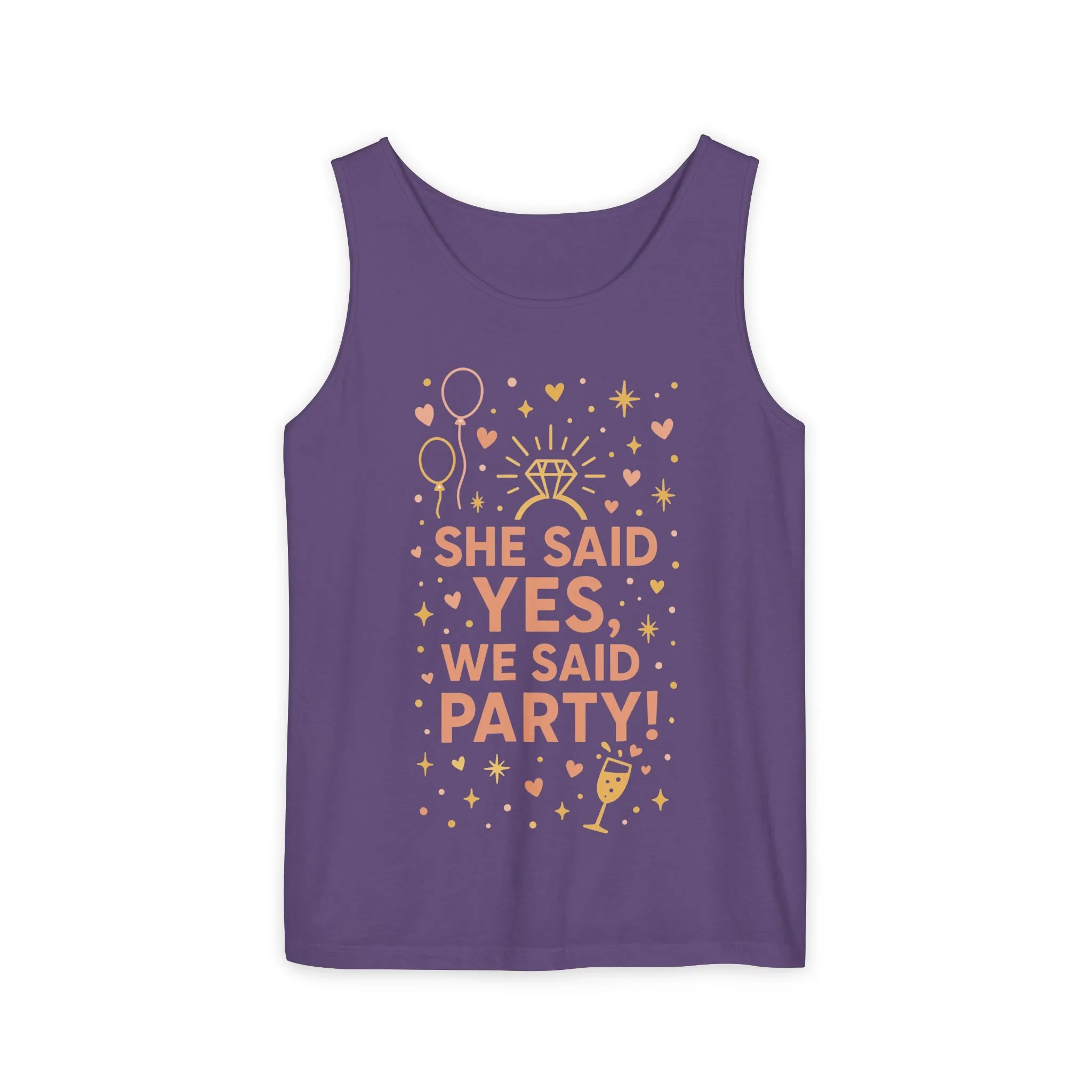 Bridal Party Tank Top, Bachelorette Party Tee, Bridesmaid Wedding Tee, Hen Party Tank, Bridal Shower, Bridesmaids Gift - Image 23