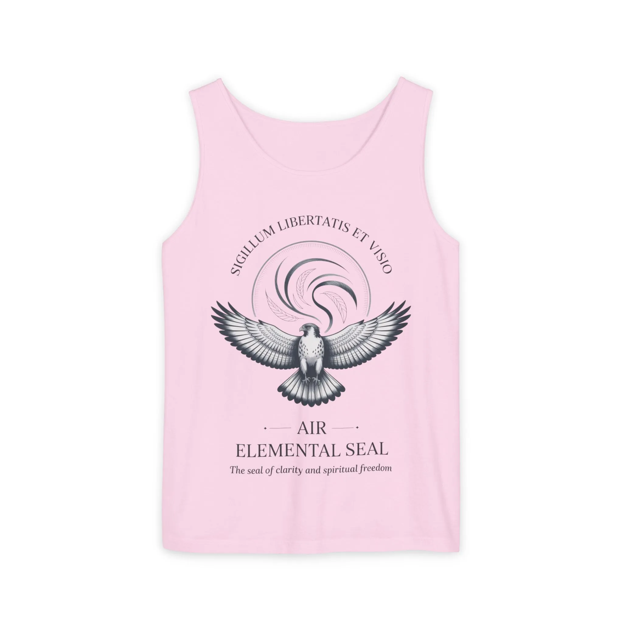 Air Elemental Seal Tank Top, Clarity & Spiritual Freedom Symbol Tee, Unisex Elemental Shirt, Vision Totem Gift, Spiritual Gift - Image 25