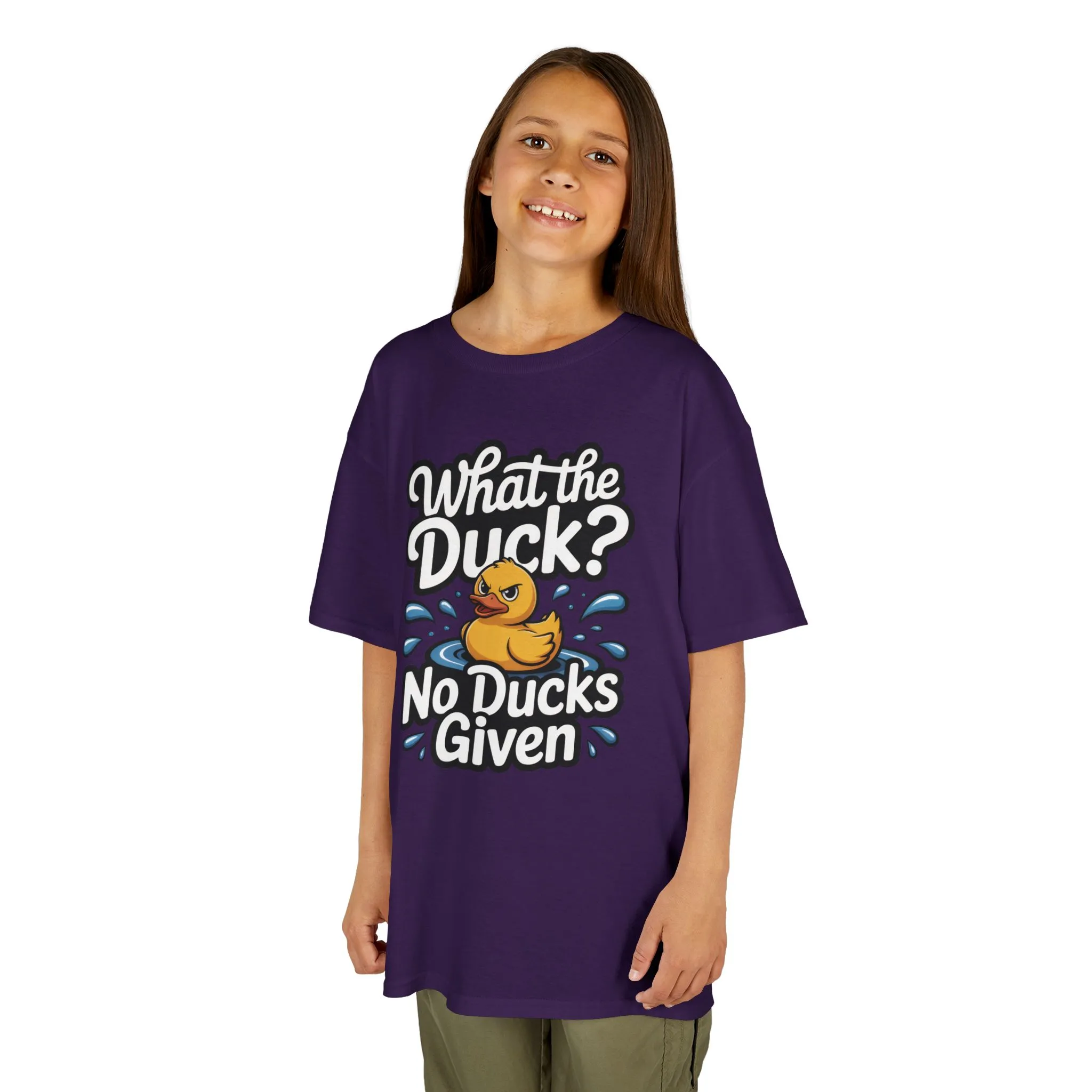 Funny Teen Duck Shirt, Kids Humor Tee, What The Duck Meme Tee, No Ducks Given Youth Tee, Sarcastic Rubber Duck Shirt, Cool Gift For Teens - Image 31
