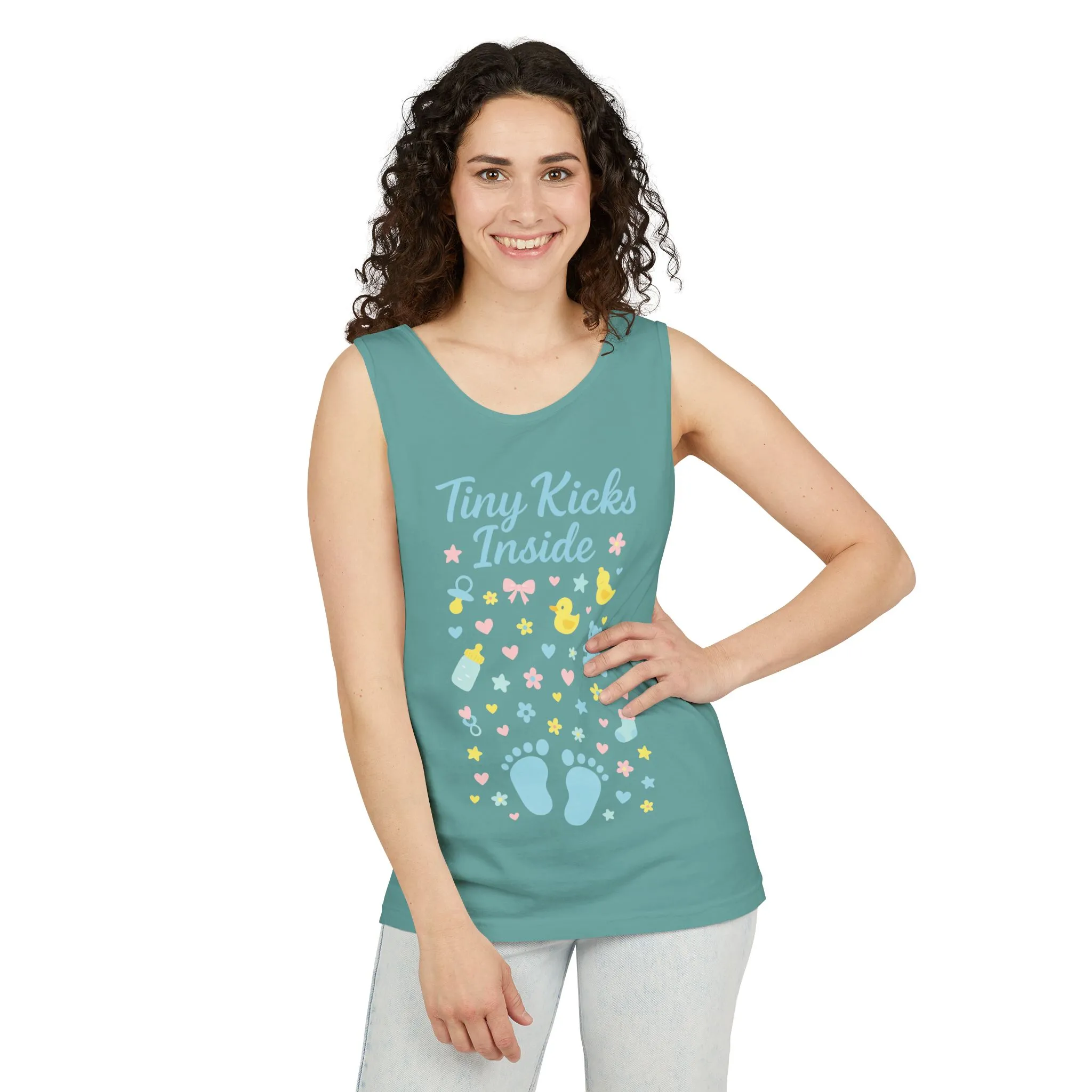 Maternity Tank Top Pregnancy Announcement Shirt, Cute Mom To Be Gift, Expecting Baby Gift, Pregnancy Reveal Top, Baby Shower Shirt - Image 20