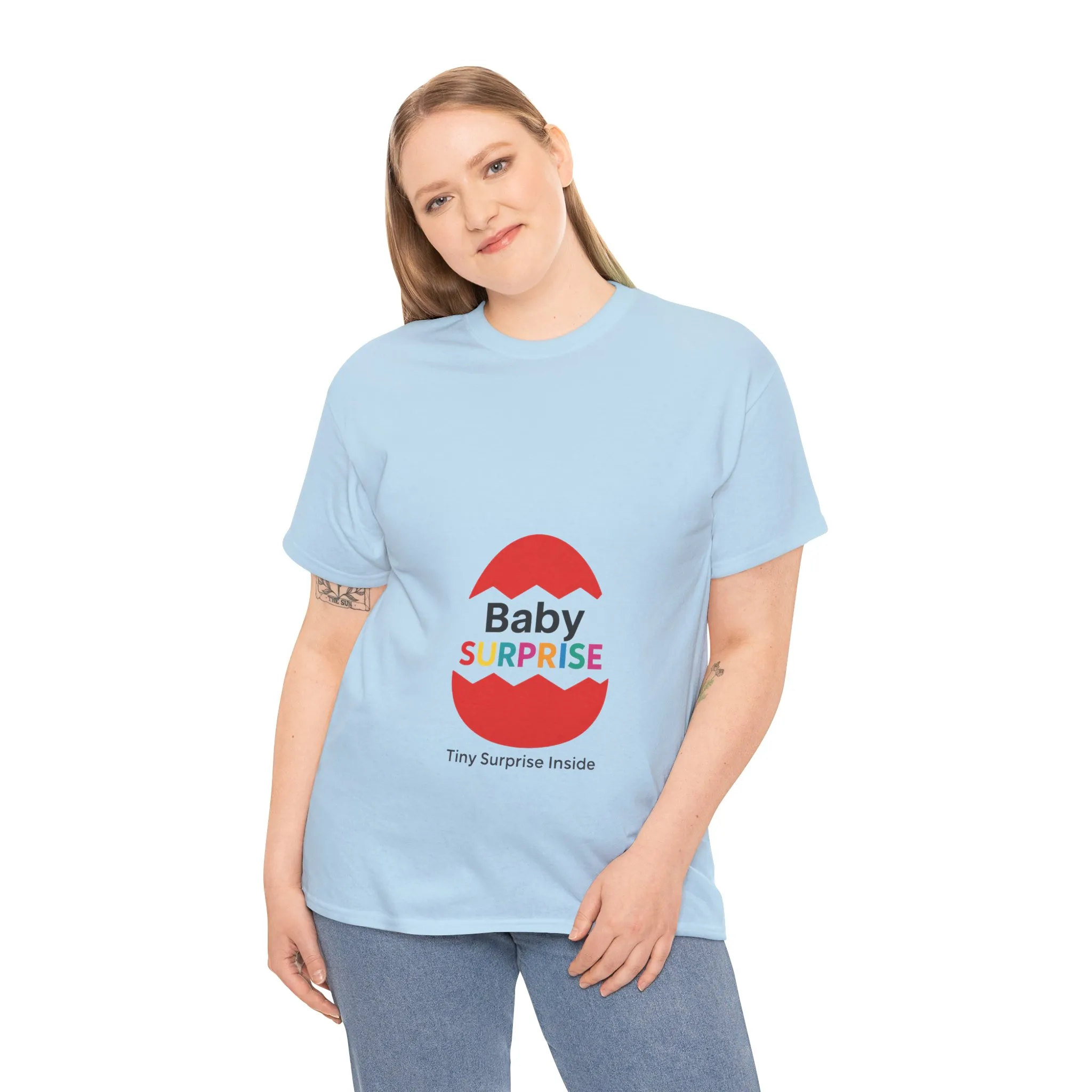 Baby Surprise Maternity T-Shirt, Pregnancy Announcement Shirt, Mom To Be Gift, Expecting Baby Reveal Tee, Baby Shower Gift,Gender Reveal Tee - Image 21