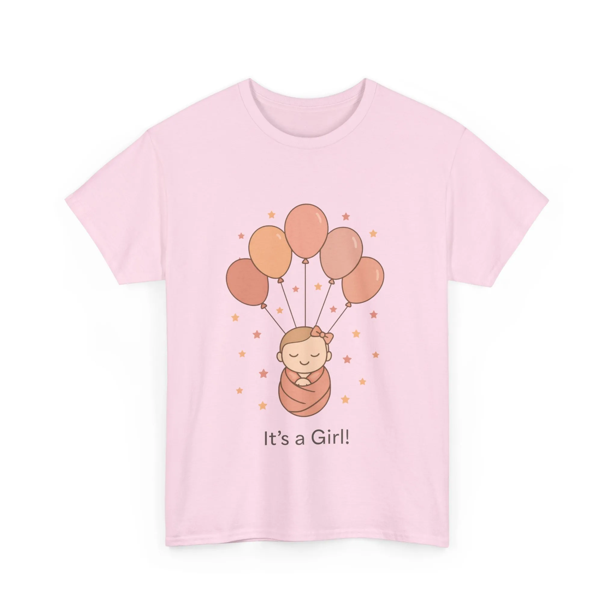 Its a Girl Maternity T-Shirt, Baby Girl Pregnancy Announcement Shirt,Mom To Be Gift, Gender Reveal Tee, Baby Shower Top, Gender Reveal Party - Image 2
