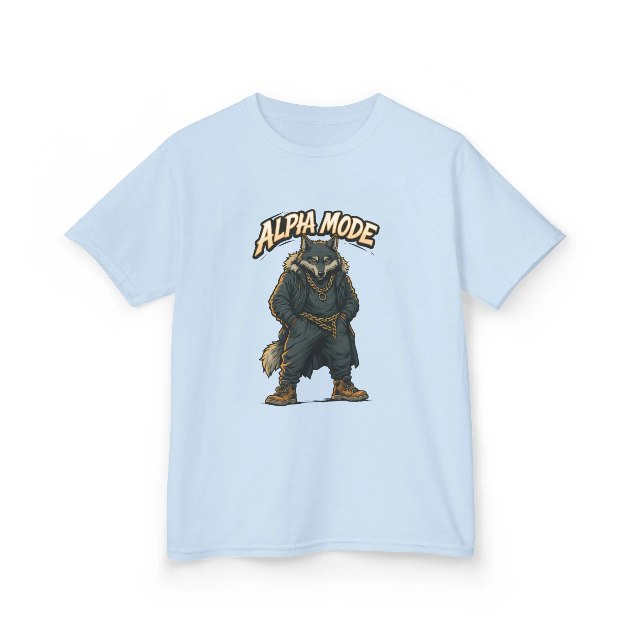 Alpha Mode Teen Wolf Shirt, Cool Youth Graphic Tee, Hip Hop Savage Wolf Tee, Graphic Kids Tee, Alpha Teen Streetwear, Wolf Gift for Teens - Image 19