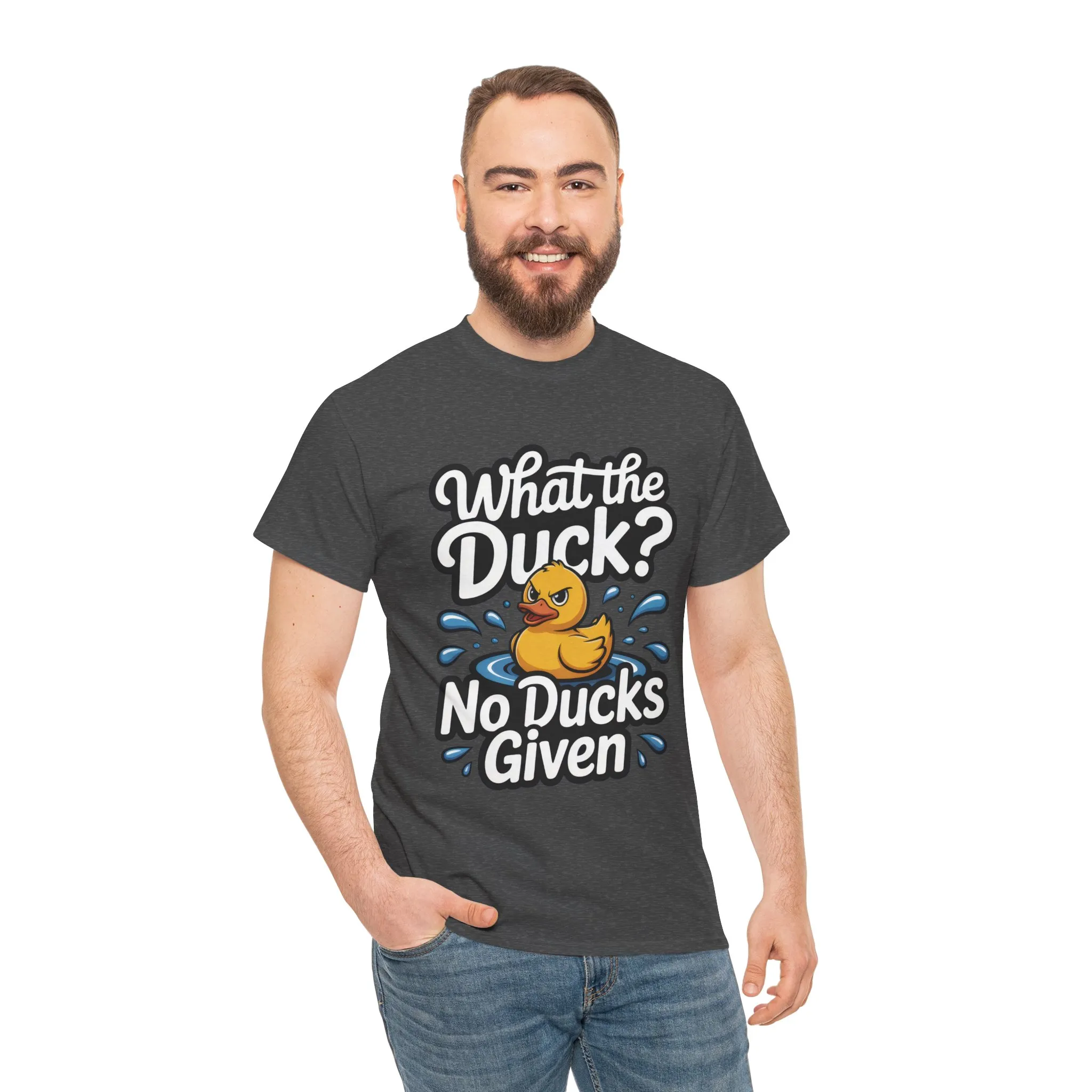 Funny Duck Shirt - No Ducks Given Tee - What The Duck Mens T-Shirt - Sarcastic Rubber Duck Graphic - Humor Gift For Him - Image 17